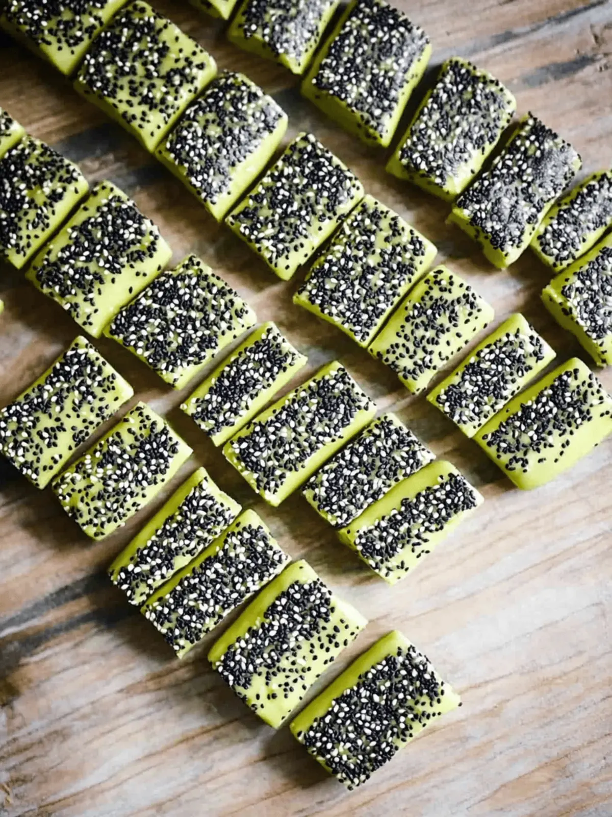 Delightful Matcha Black Sesame Nougat Chews You ll Love 2 Matcha Black Sesame Nougat Chews