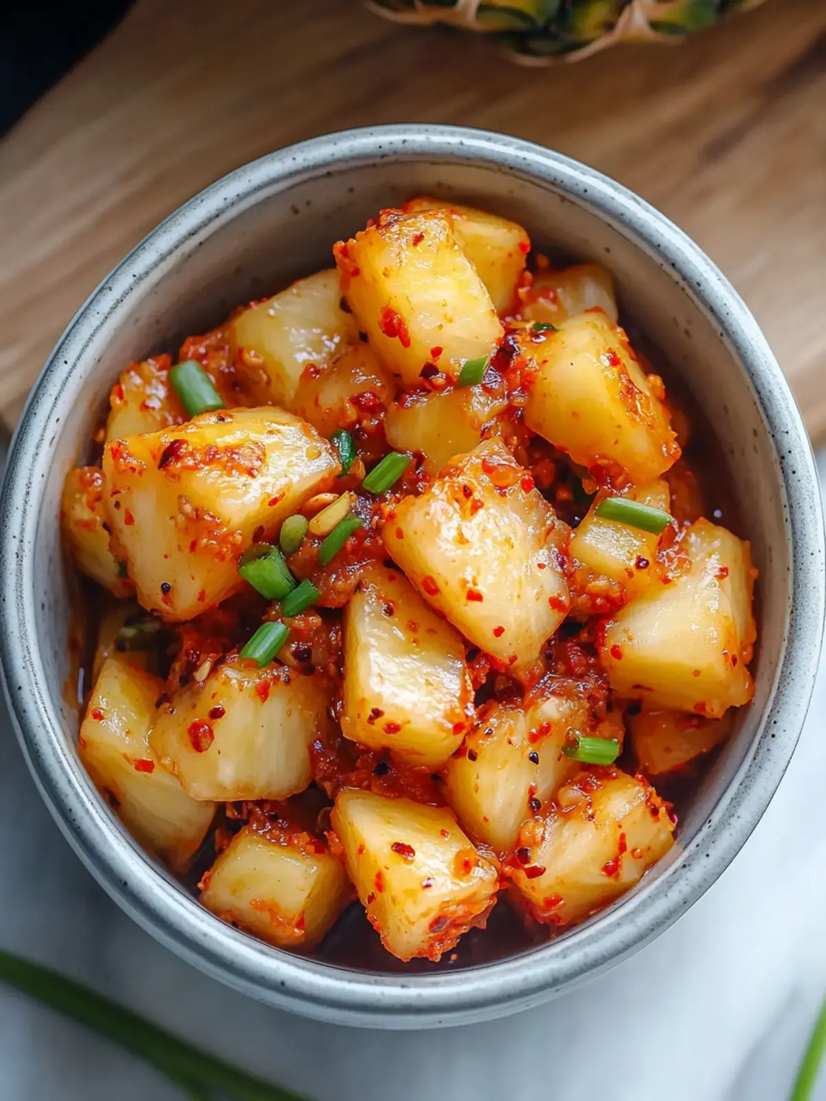 Craft Your Own Spicy Pineapple Kimchi for Bold Flavor Bliss 2 Spicy Pineapple Kimchi