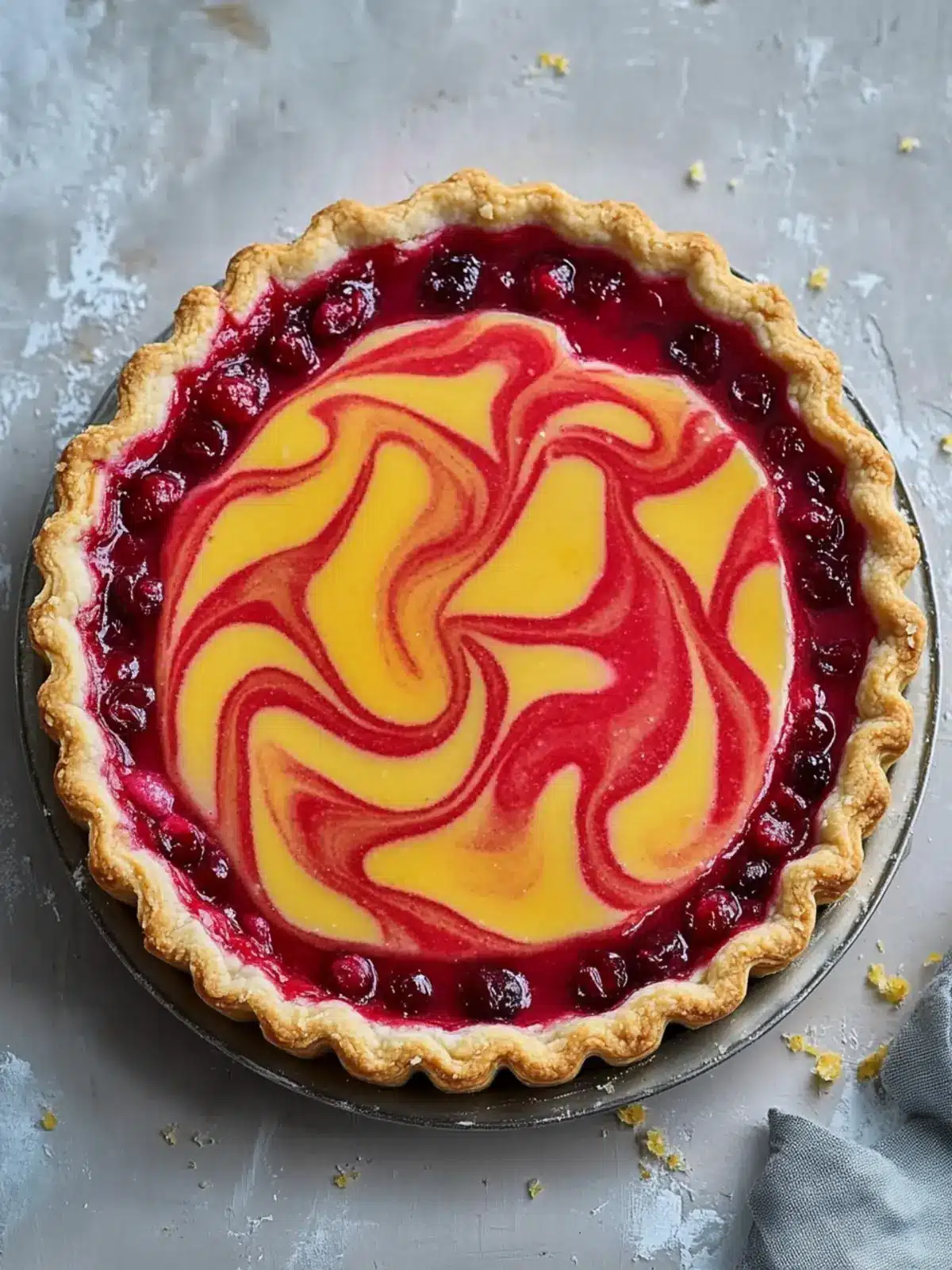 Lemon Cranberry Tart: A Vibrant Twist on Holiday Desserts 4 Lemon Cranberry Tart