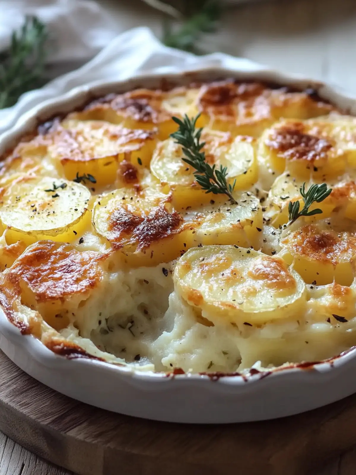 Creamy Potato and Leek Gratin for Cozy Family Dinners 4 Creamy Potato and Leek Gratin