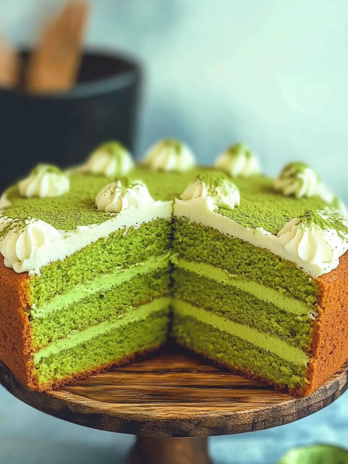 Deliciously Fluffy Matcha Sponge Cake for Sweet Moments 2 Matcha Sponge Cake