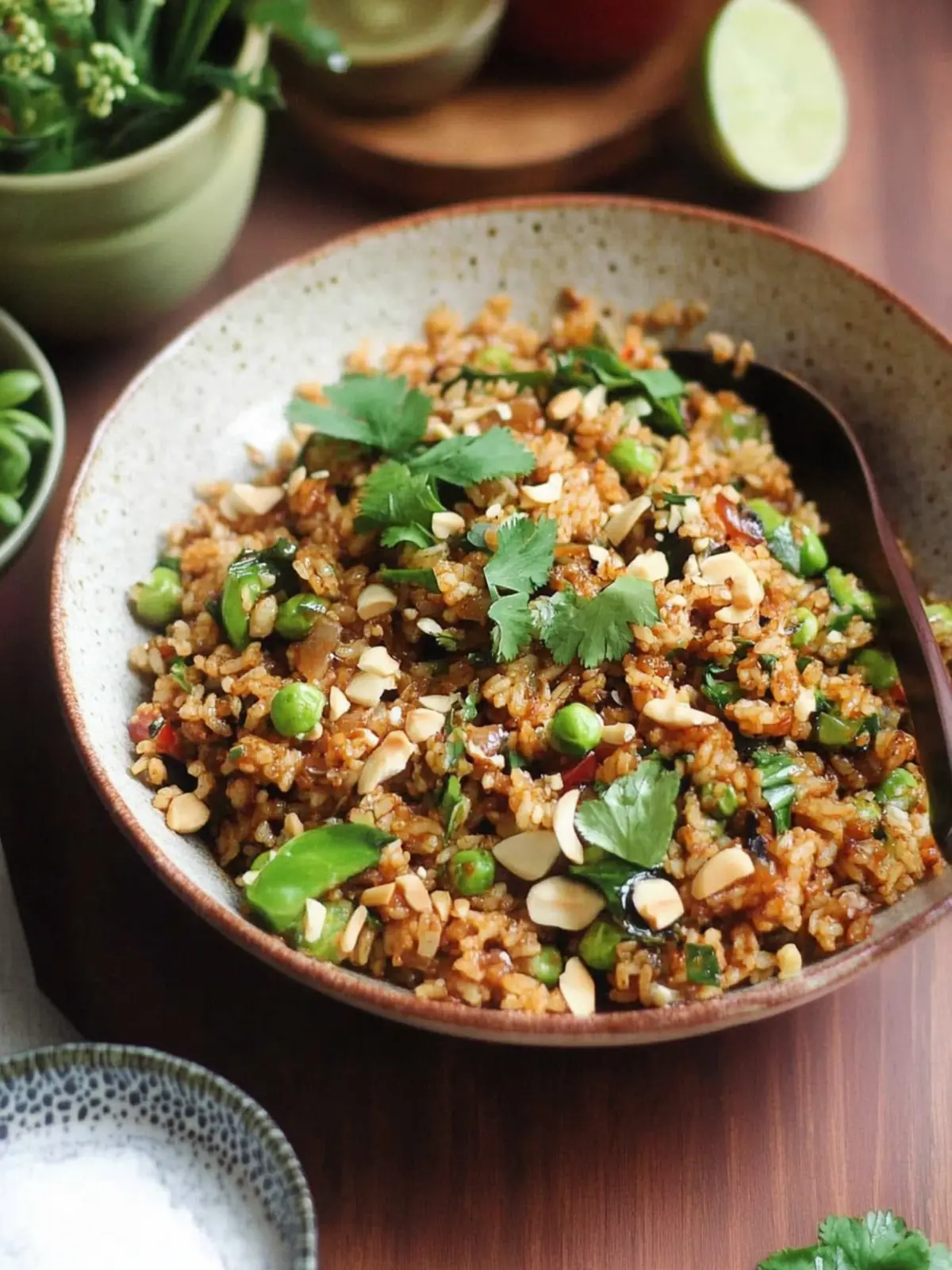 Delicious Satay Crispy Rice Salad for Ultimate Flavor Adventure 3 Satay Crispy Rice Salad