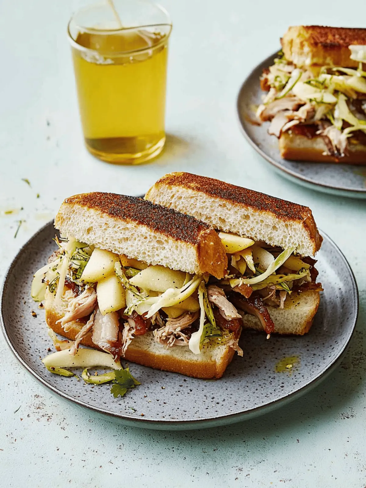 Tamal Ray's Pork Belly Sandwiches with Apple Fennel Slaw Delight 3 Tamal Ray s recipe for pork belly sandwiches with apple and fennel slaw