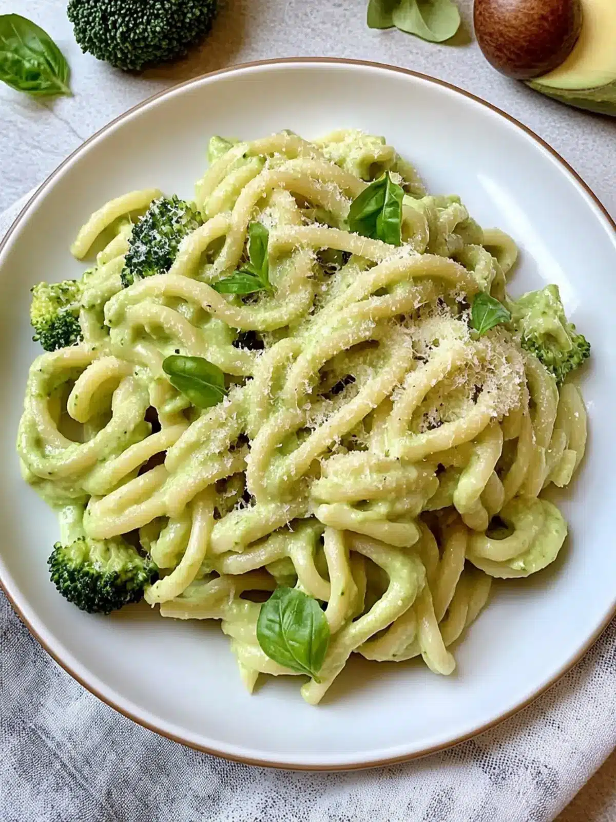 Creamy Avocado Broccoli Pasta: Healthy & Kid-Friendly Delight 2 Avocado Brocoli Pasta