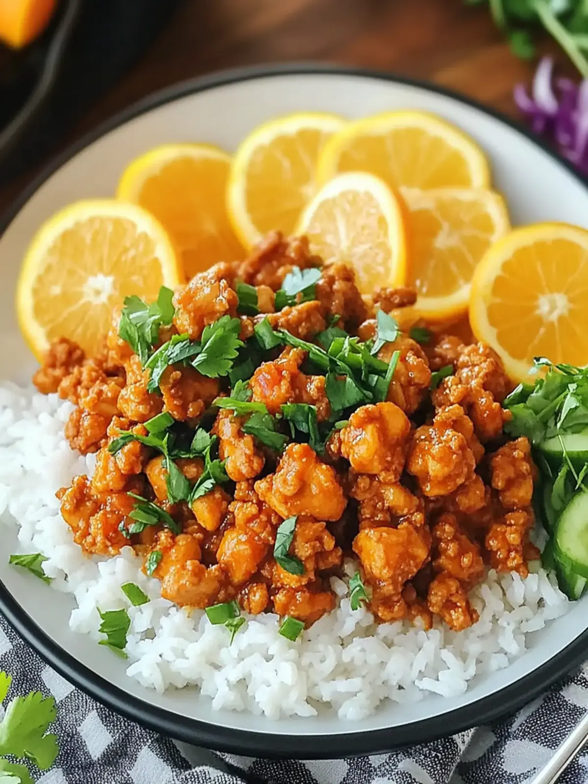 Zesty Easy Orange Ground Chicken for Flavorful Weeknight Meals 2 Easy Orange Ground Chicken