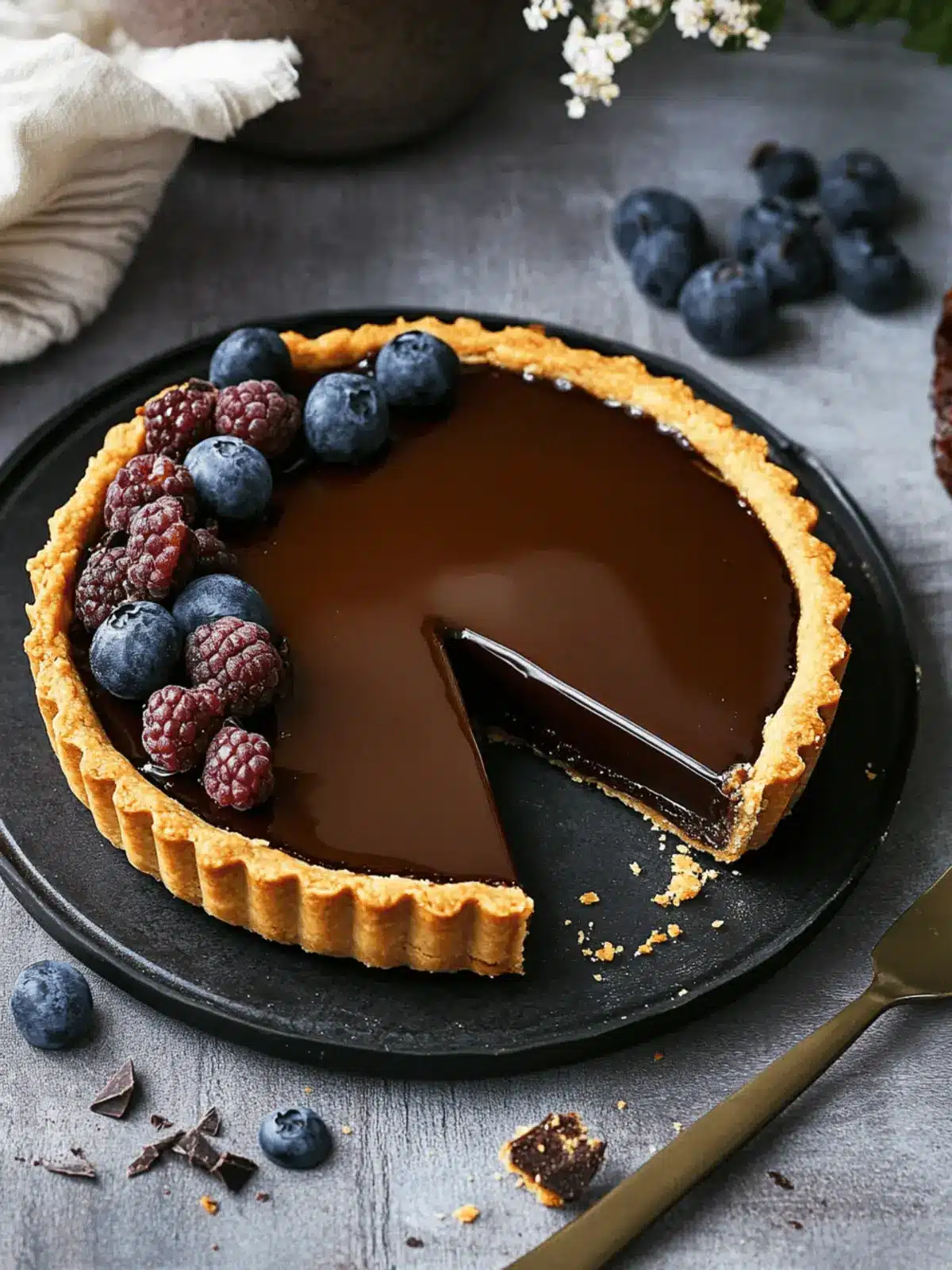 Irresistible Chocolate Ganache Tart for Every Celebration 3 Chocolate Ganache Tart