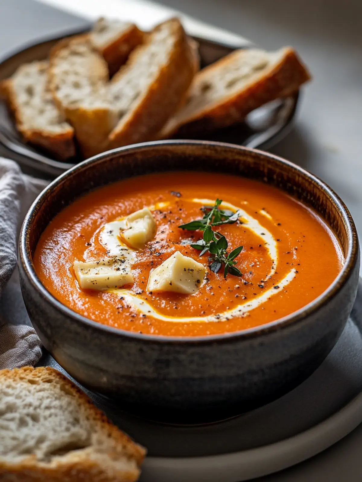 Savory Roasted Red Pepper Gouda Soup for Cozy Nights 3 Roasted Red Pepper Gouda Soup