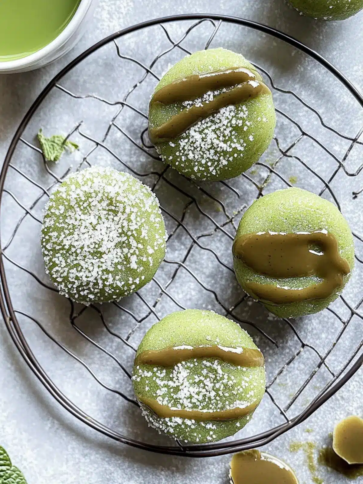 Chewy Matcha Mochi Bites Your New Favorite Gluten-Free Treat 3 Chewy Matcha Mochi Bites