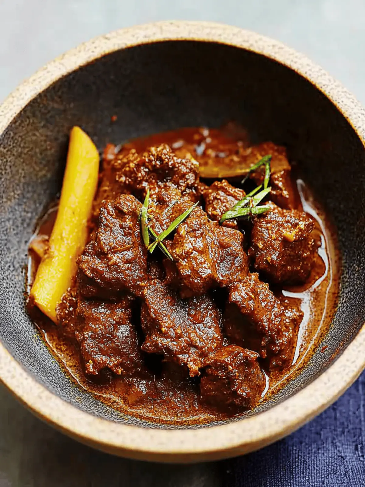 Savory Beef Rendang: A Flavorful Adventure Awaits 3 Beef Rendang