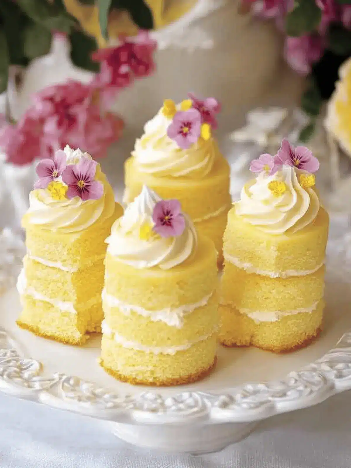 Lemon Buttercream Cakes for a Zesty Sweet Escape 3 Lemon Buttercream Cakes