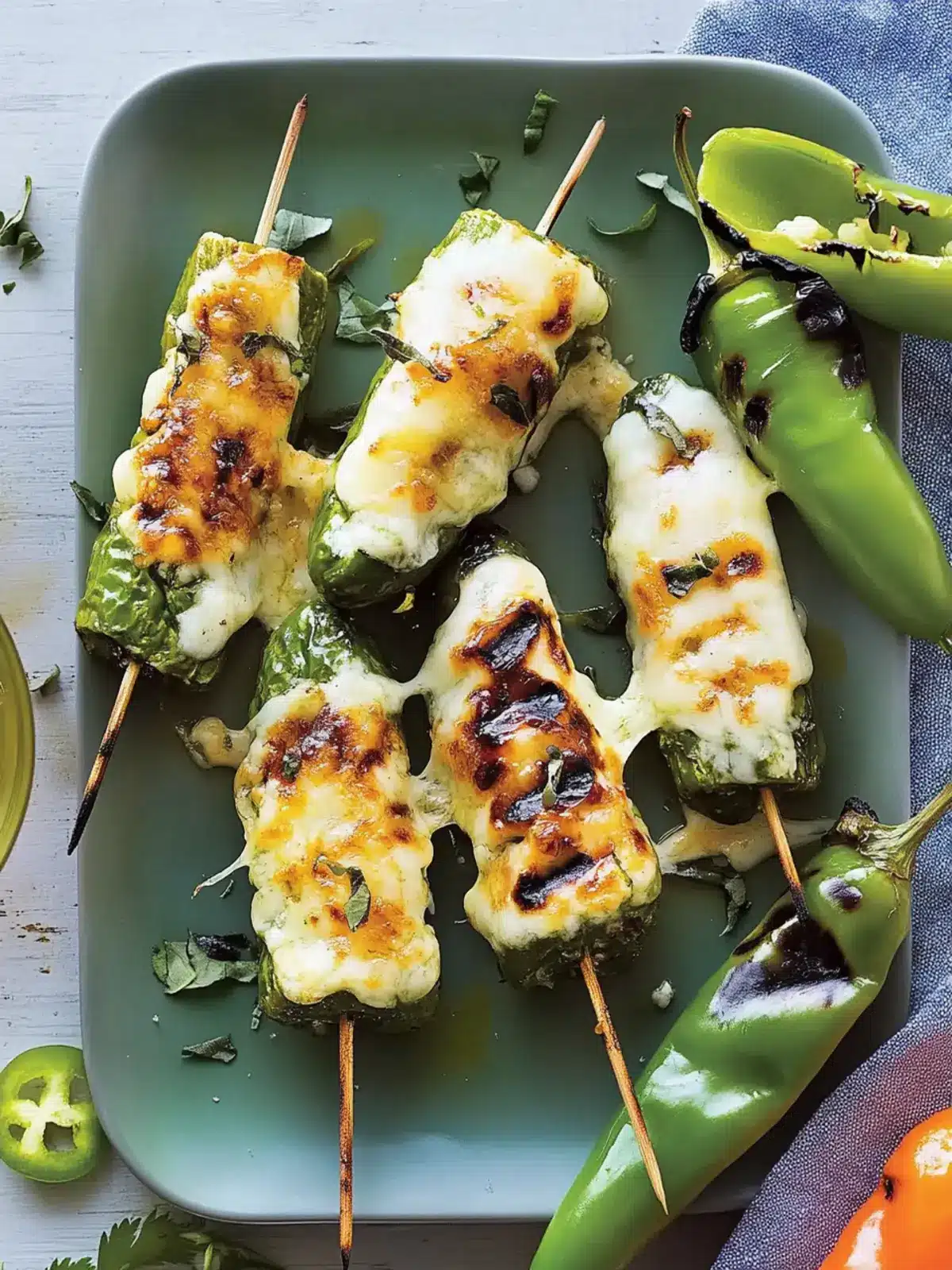 Cheese-Stuffed Grilled Poppers That Wow Every BBQ Guest 4 Cheese-Stuffed Grilled Poppers