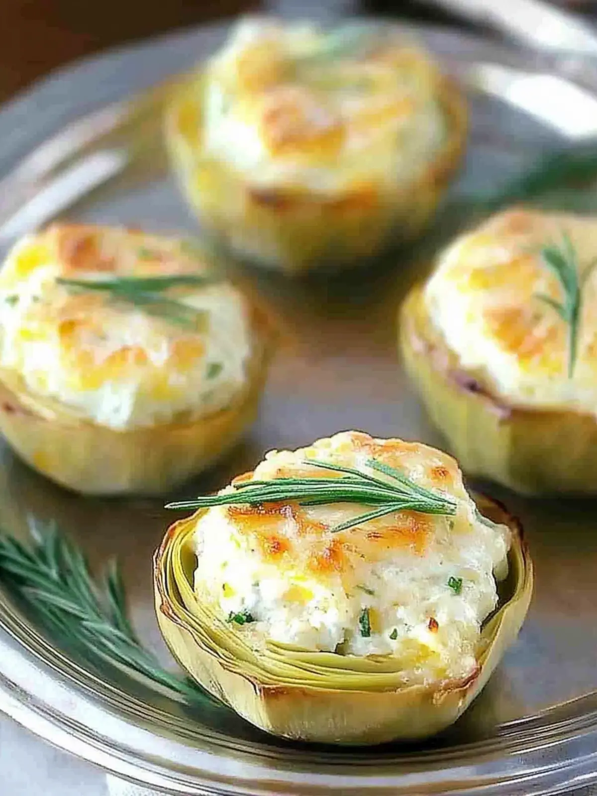 Savory Goat Cheese Stuffed Artichoke Bottoms You ll Love 2 Goat Cheese Stuffed Artichoke Bottoms