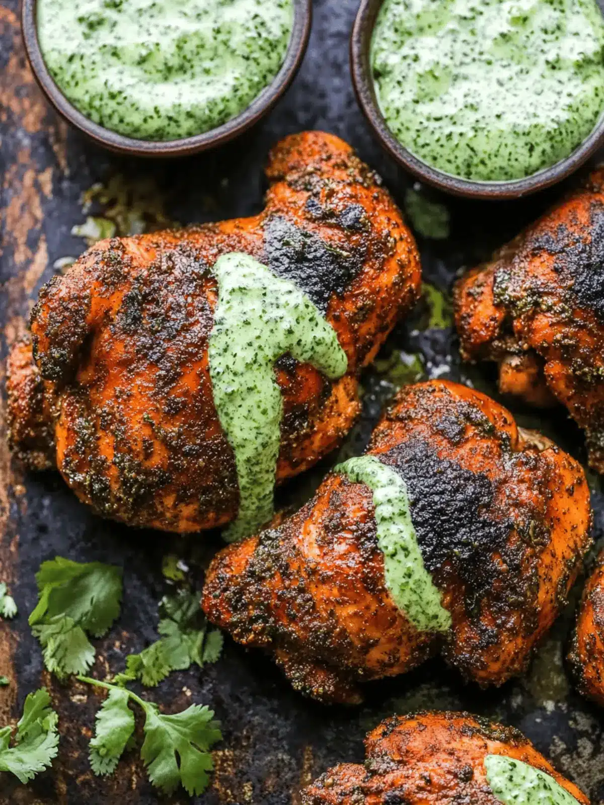 Savory Roasted Peruvian Chicken with Zesty Green Sauce Delight 2 Roasted Peruvian Chicken with Green Sauce