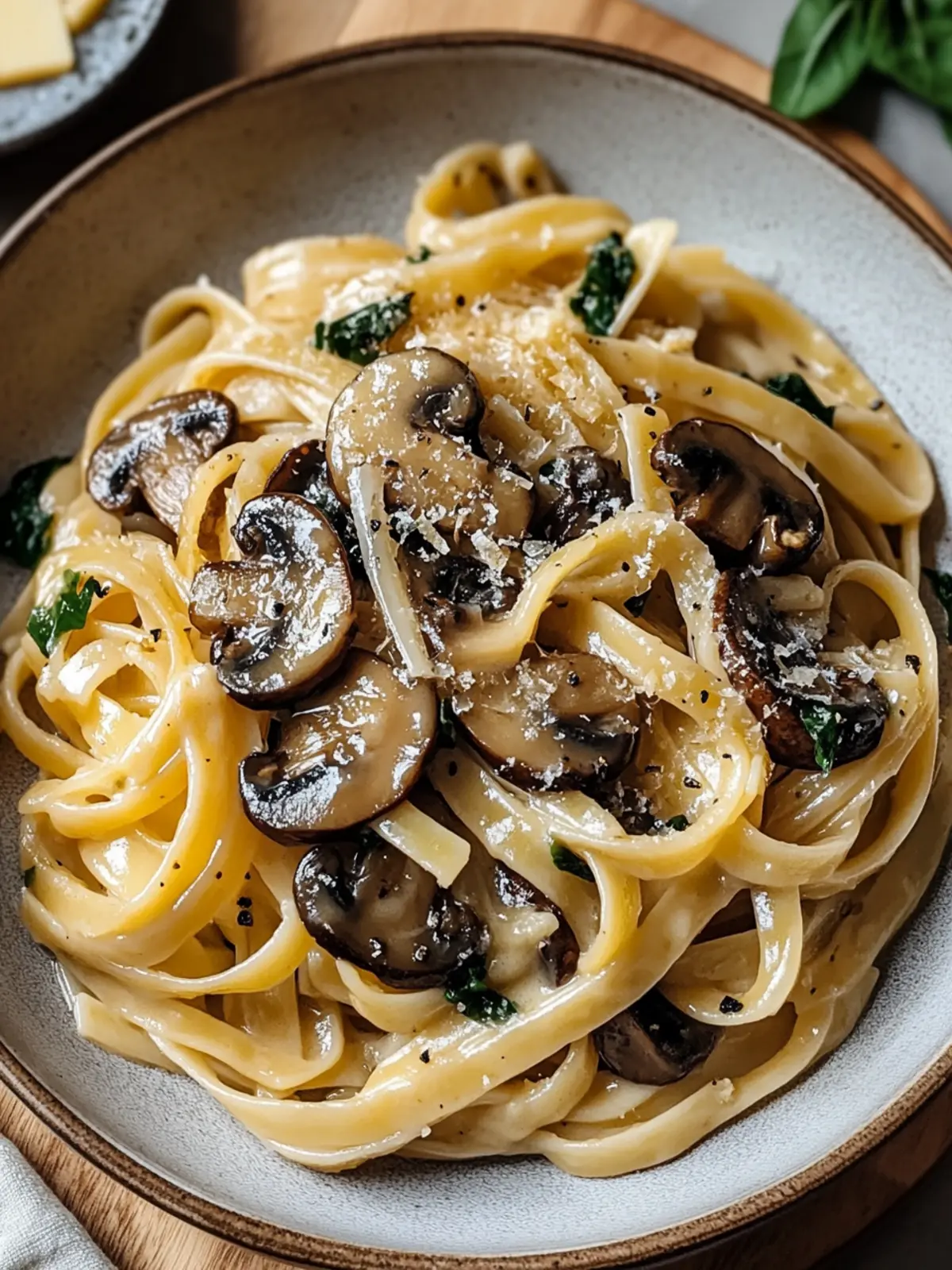 Savory Caramelized Leek and Mushroom Gruyere Pasta Bliss 4 Caramelized Leek and Mushroom Gruyere Pasta