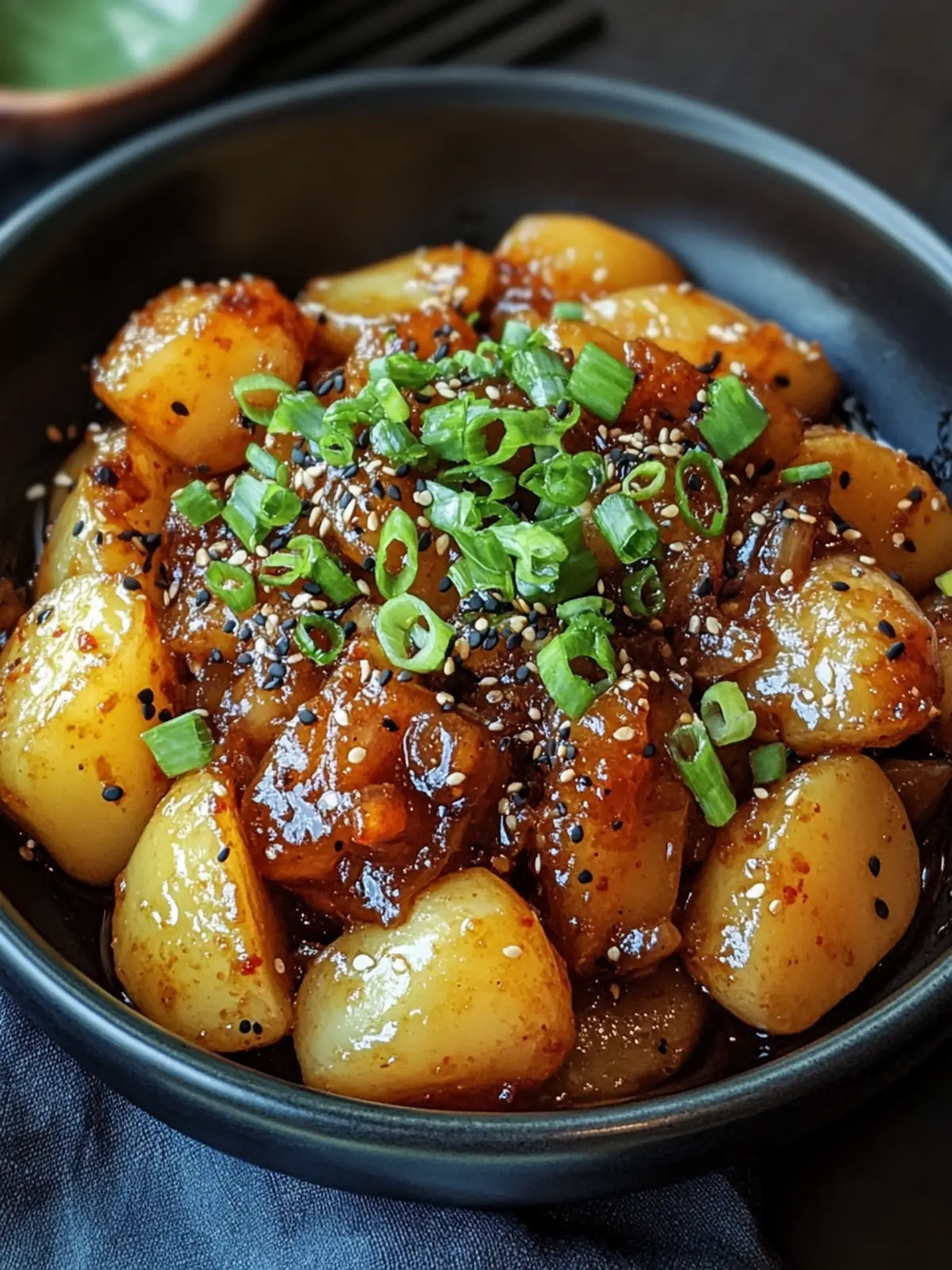 Savory Korean Braised Potatoes: Quick, Easy Comfort Food! 3 Korean Braised Potatoes