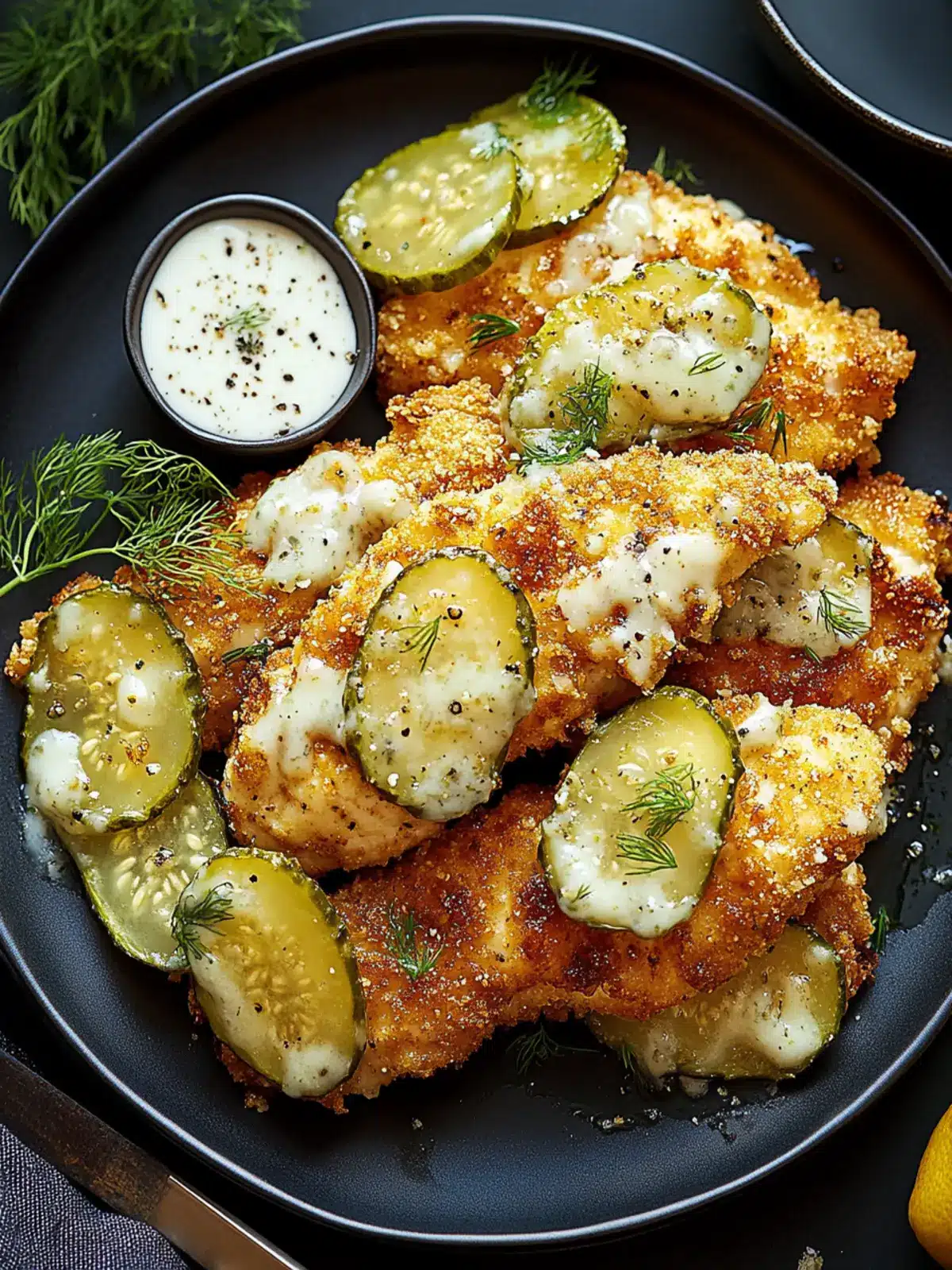 Irresistibly Bold Dill Pickle Parmesan Chicken for Family Fun 2 Irresistibly Bold Dill Pickle Parmesan Chicken