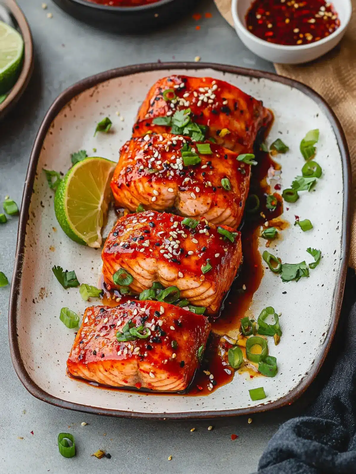 Sweet & Spicy Gochujang Salmon Perfect for Quick Dinners 3 Gochujang Salmon