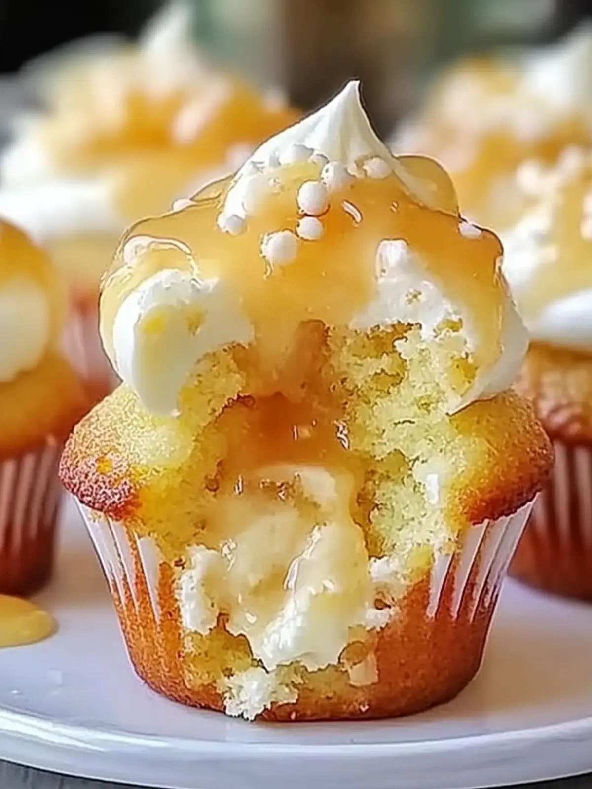Delicious Honey Peach Cream Cheese Cupcakes for Summer Bliss 3 Honey Peach Cream Cheese Cupcakes