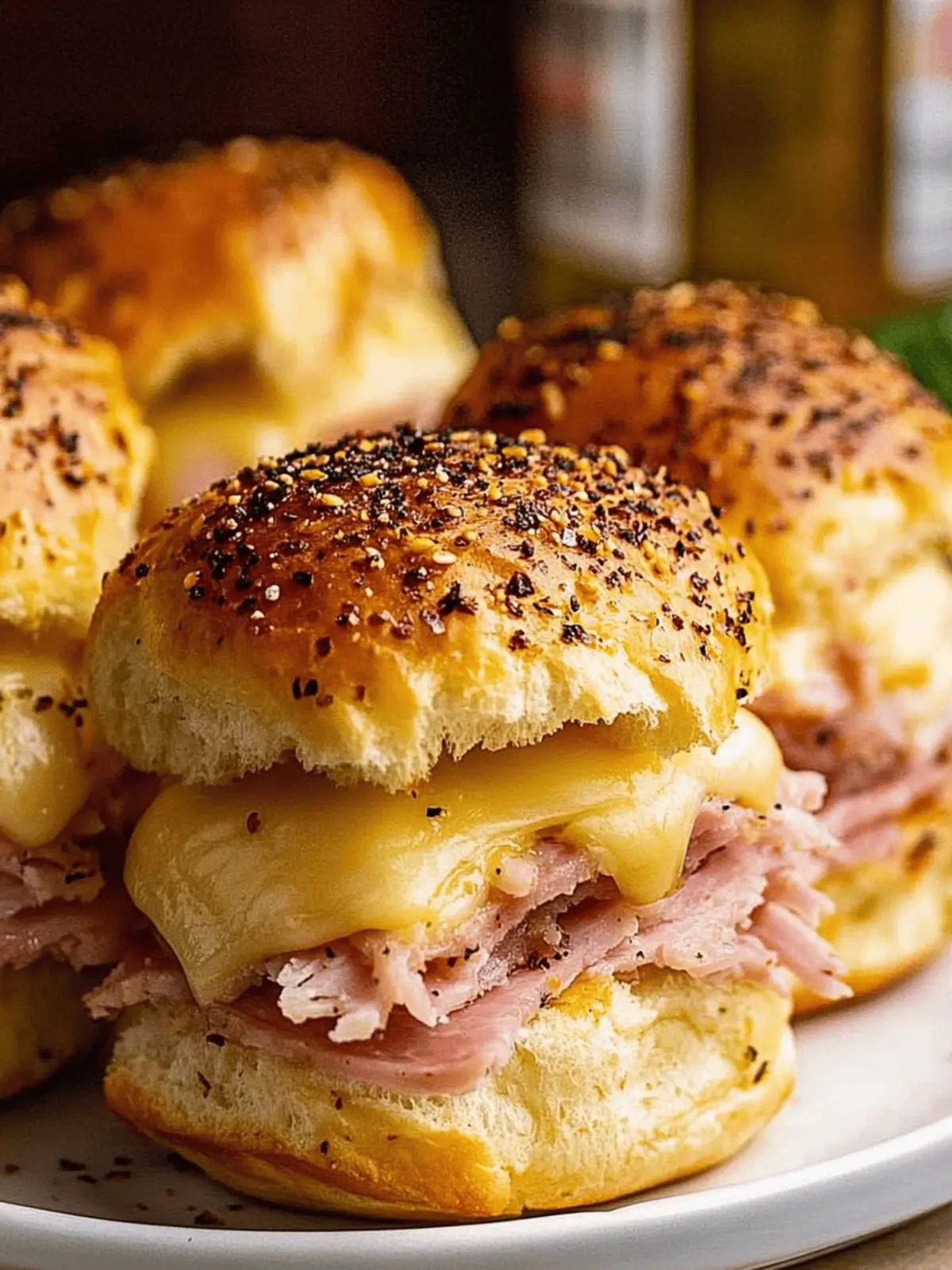 Savory Hot Ham and Cheese Sliders for Ultimate Comfort 2 Hot Ham and Cheese Sliders