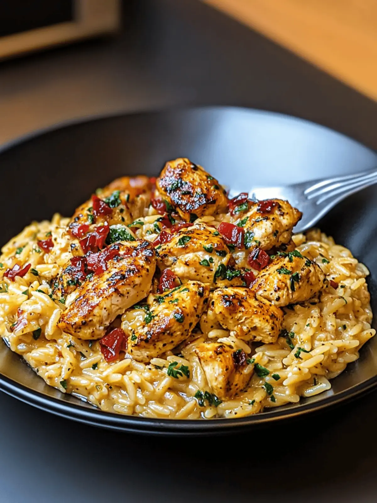 One-Pot Cajun Chicken Alfredo Orzo: Quick Comfort for Dinner 3 One-Pot Cajun Chicken Alfredo Orzo