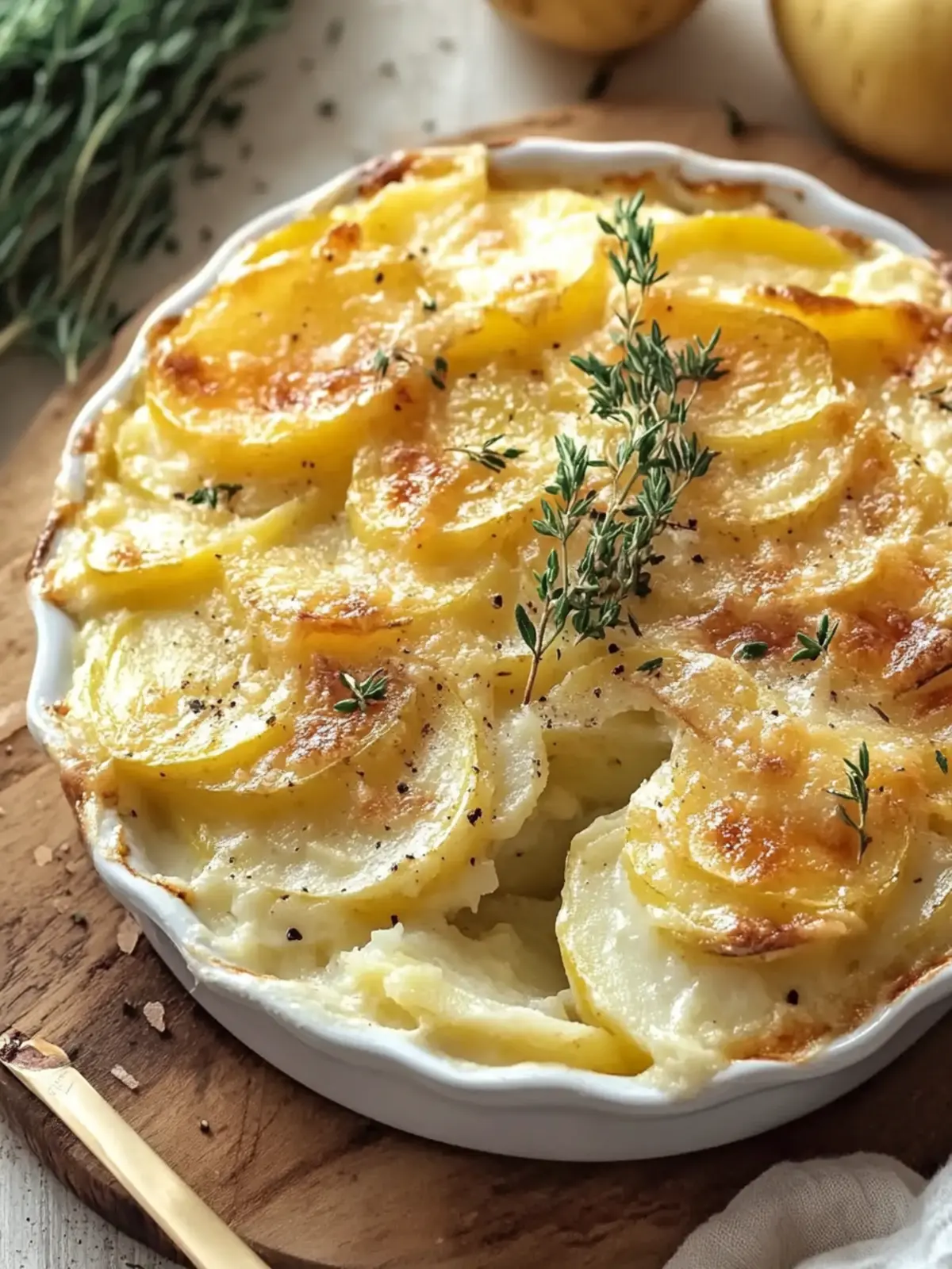 Creamy Potato and Leek Gratin for Cozy Family Dinners 2 Creamy Potato and Leek Gratin