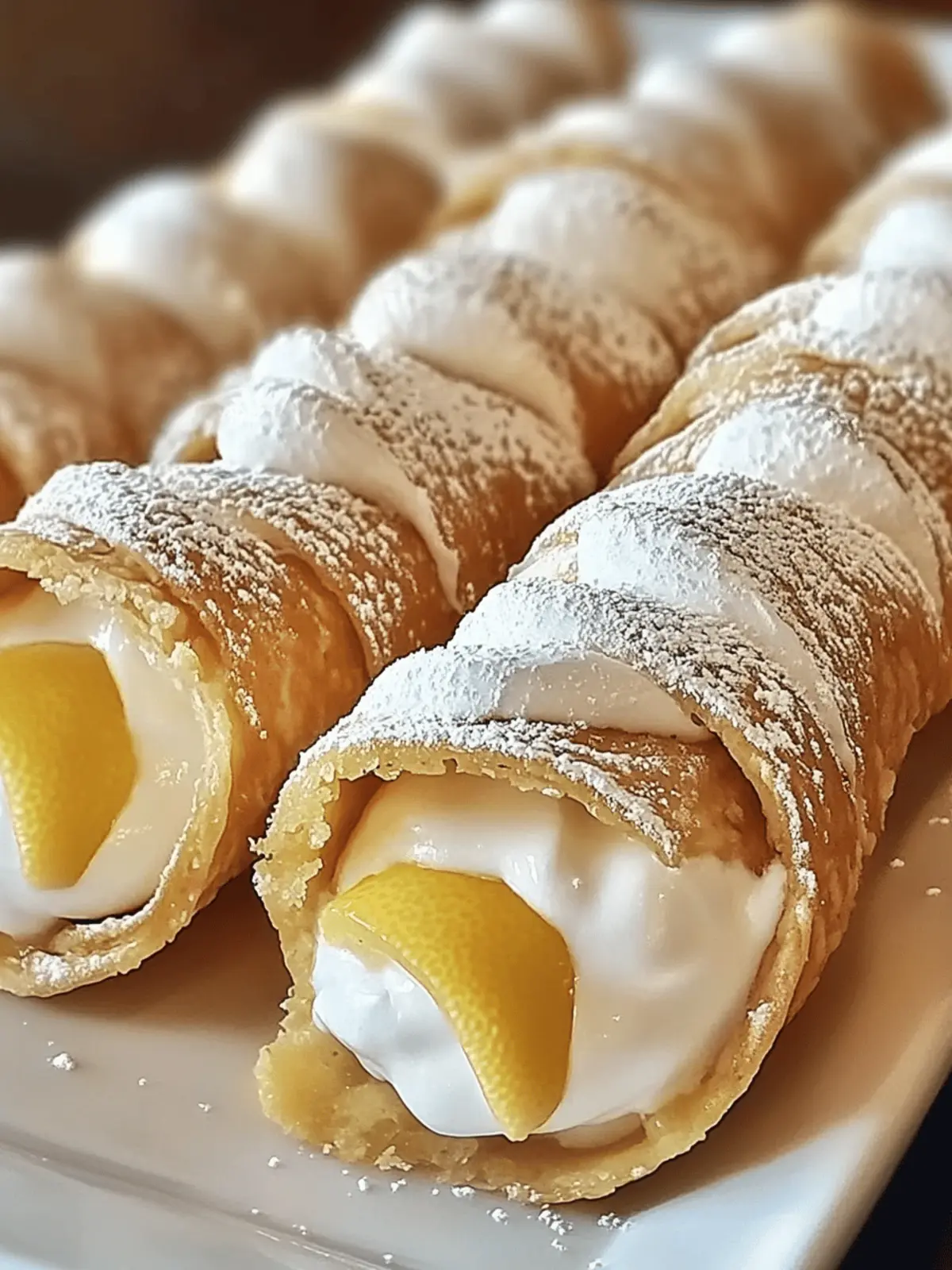 Lemon Meringue Pie Cannoli: A Sweet Twist on Tradition 2 Lemon Meringue Pie Cannoli