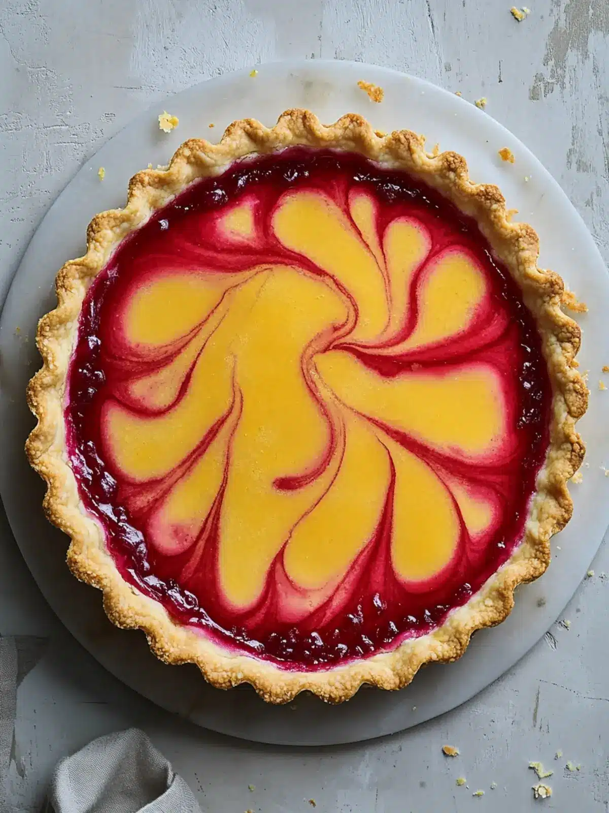 Lemon Cranberry Tart: A Vibrant Twist on Holiday Desserts 2 Lemon Cranberry Tart