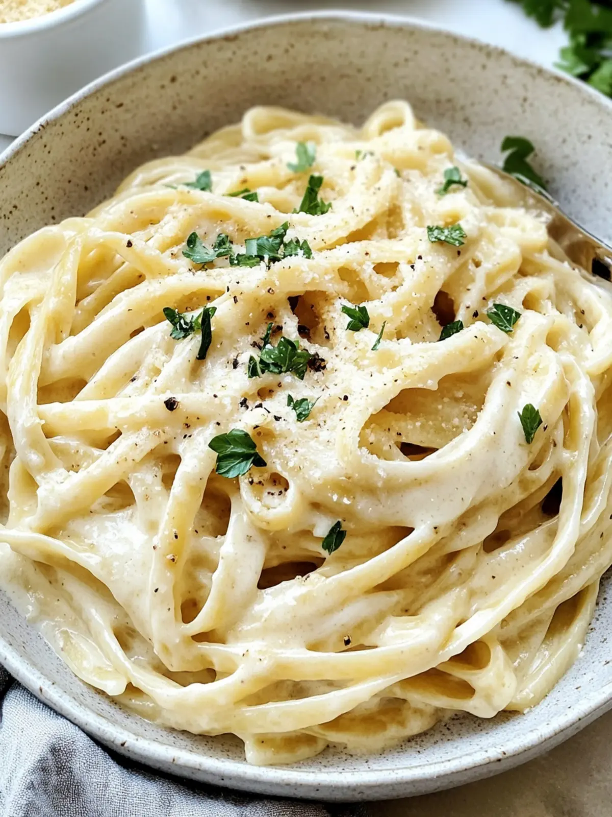 Delicious Oat Milk Alfredo Pasta in Just 20 Minutes! 2 Oat Milk Alfredo Pasta