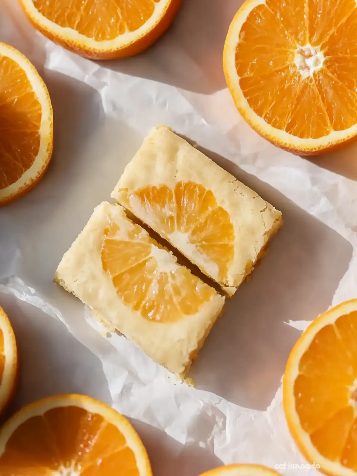 Blonde Orange Brownies with Creamy Citrus Frosting Delight 3 Blonde Orange Brownies