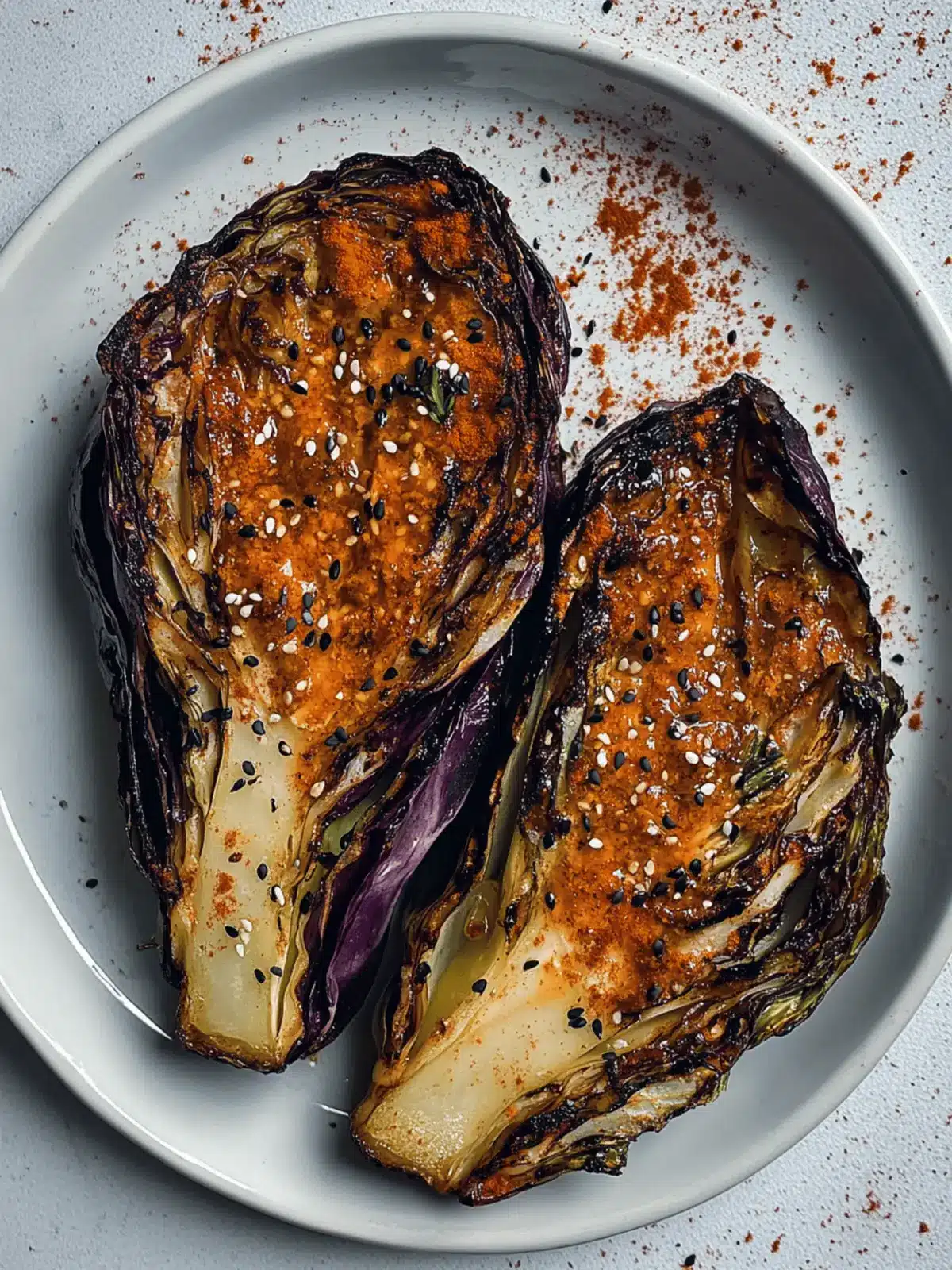 Delicious Charred Cabbage with Miso Gochujang Butter Magic 4 Charred Cabbage with Miso Gochujang Butter
