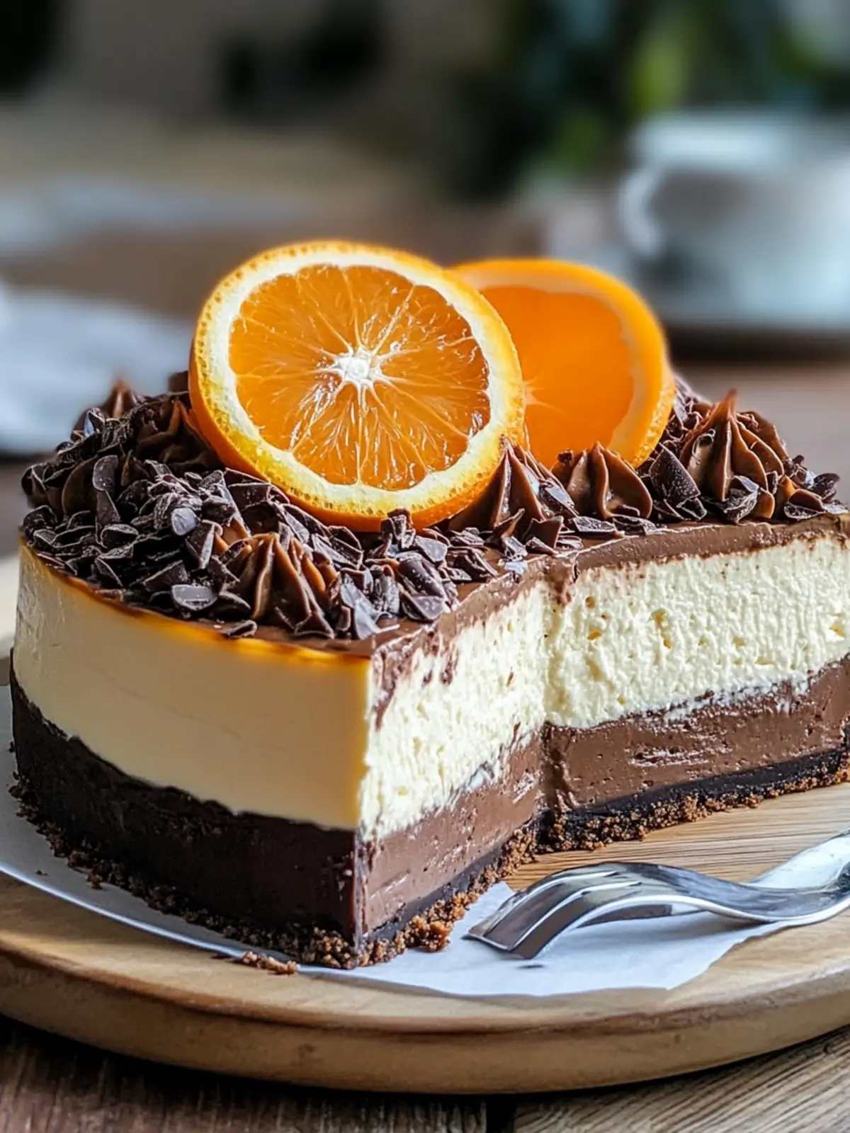 Irresistible Chocolate Orange Cheesecake That Will Amaze You 4 Chocolate Orange Cheesecake