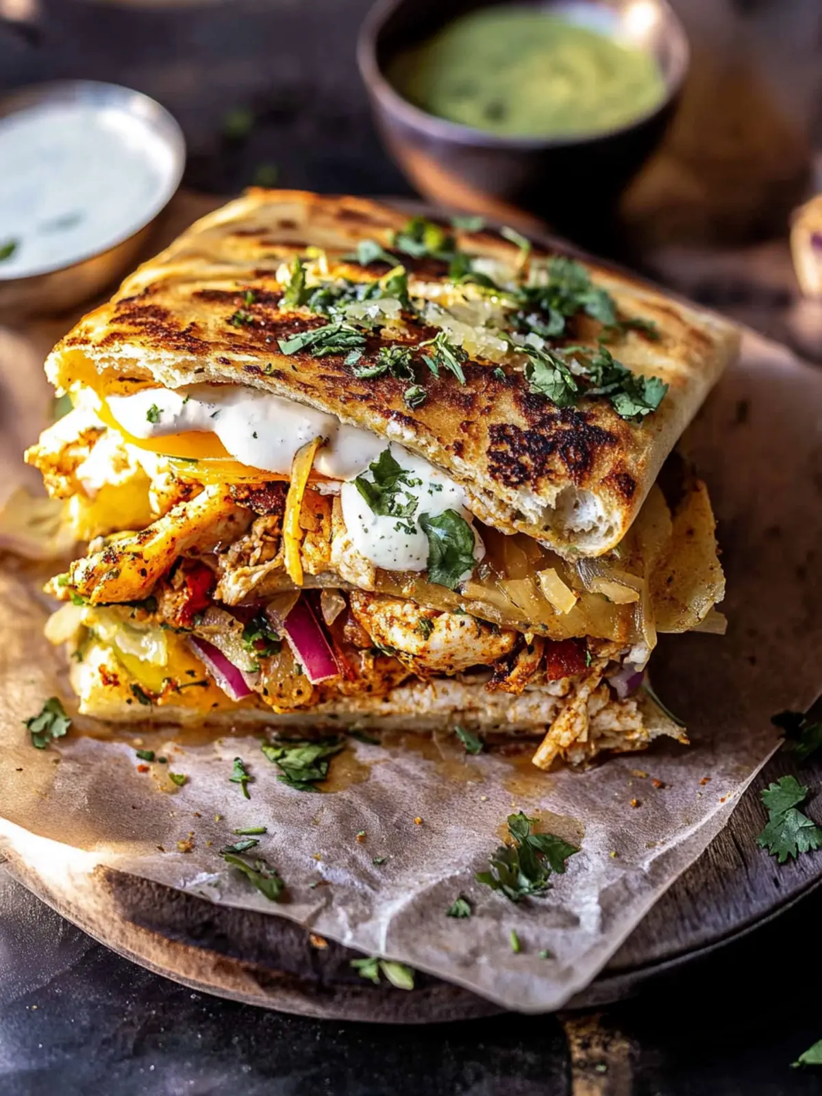 Savory Sheet Pan Chicken Shawarma Havarti Sandwich Delight 4 Sheet Pan Chicken Shawarma Havarti Sandwich.
