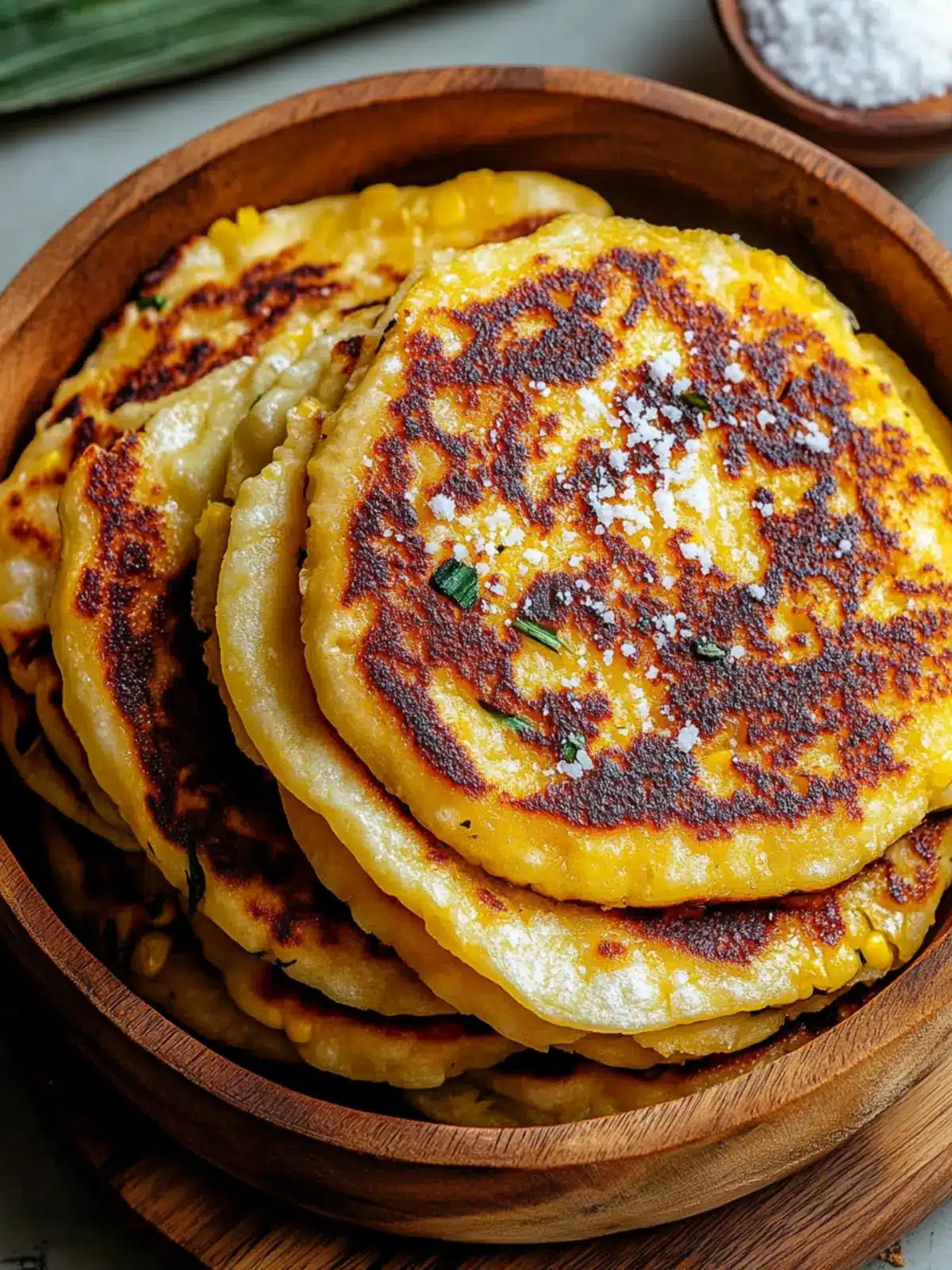 Melt-in-Your-Mouth Venezuelan Sweet Corn Cachapas Delight 2 Venezuelan Sweet Corn Cachapas