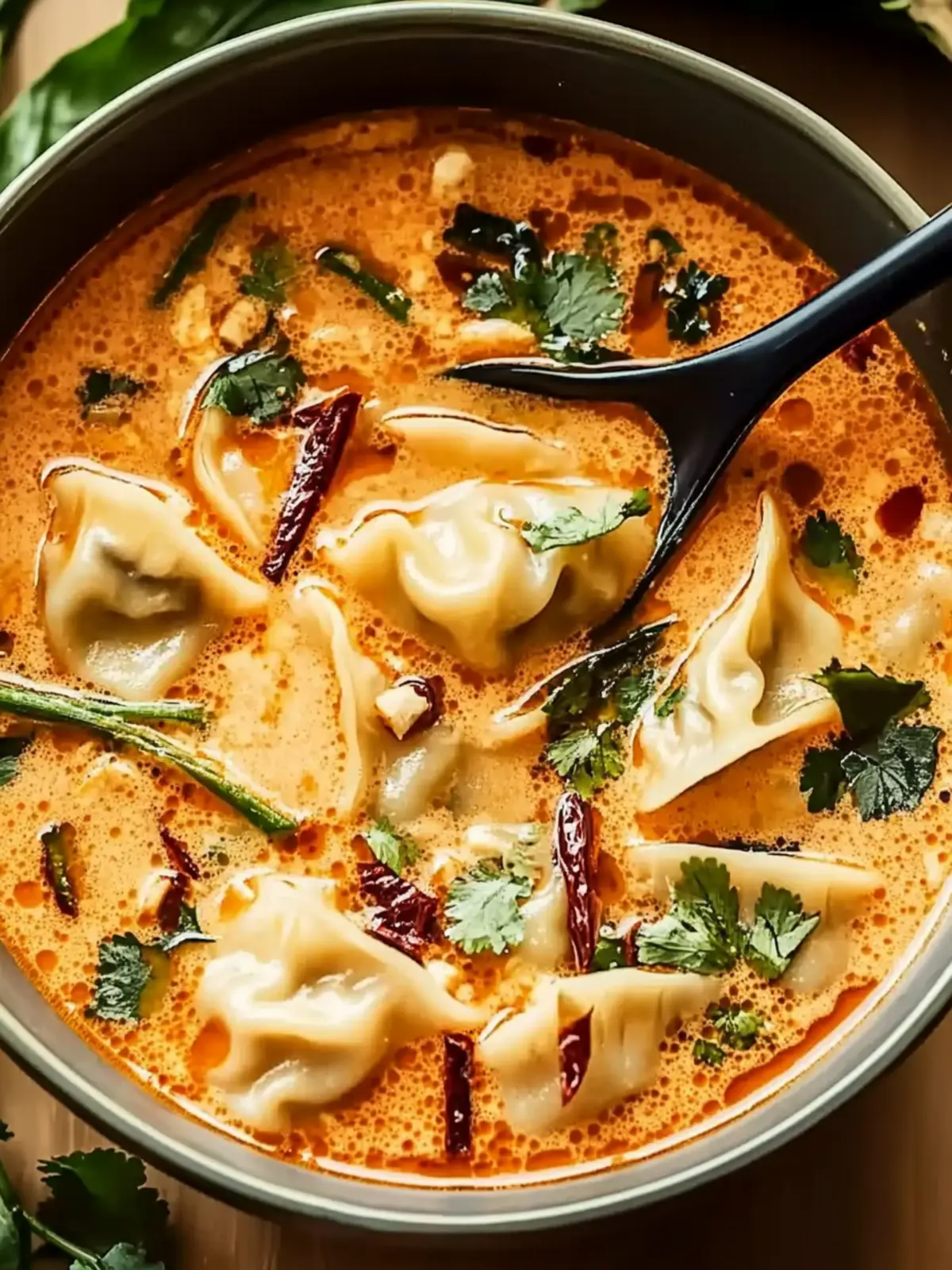 Cozy Up with This Thai Red Curry Dumpling Soup Recipe 4 Thai Red Curry Dumpling Soup