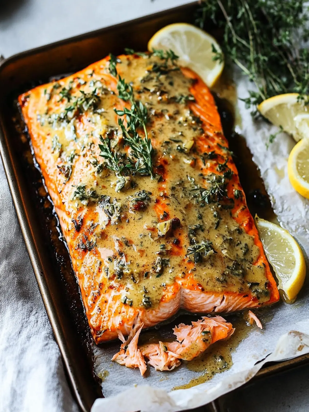 Dijon Baked Salmon: A Flavor-Packed 25-Minute Delight 4 Dijon Baked Salmon