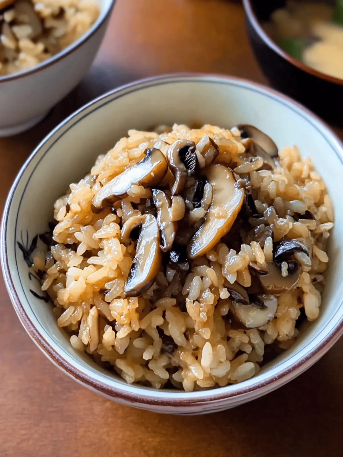 Delicious Japanese Mushroom Rice (Kinoko Gohan) Made Easy 4 Japanese Mushroom Rice (Kinoko Gohan)