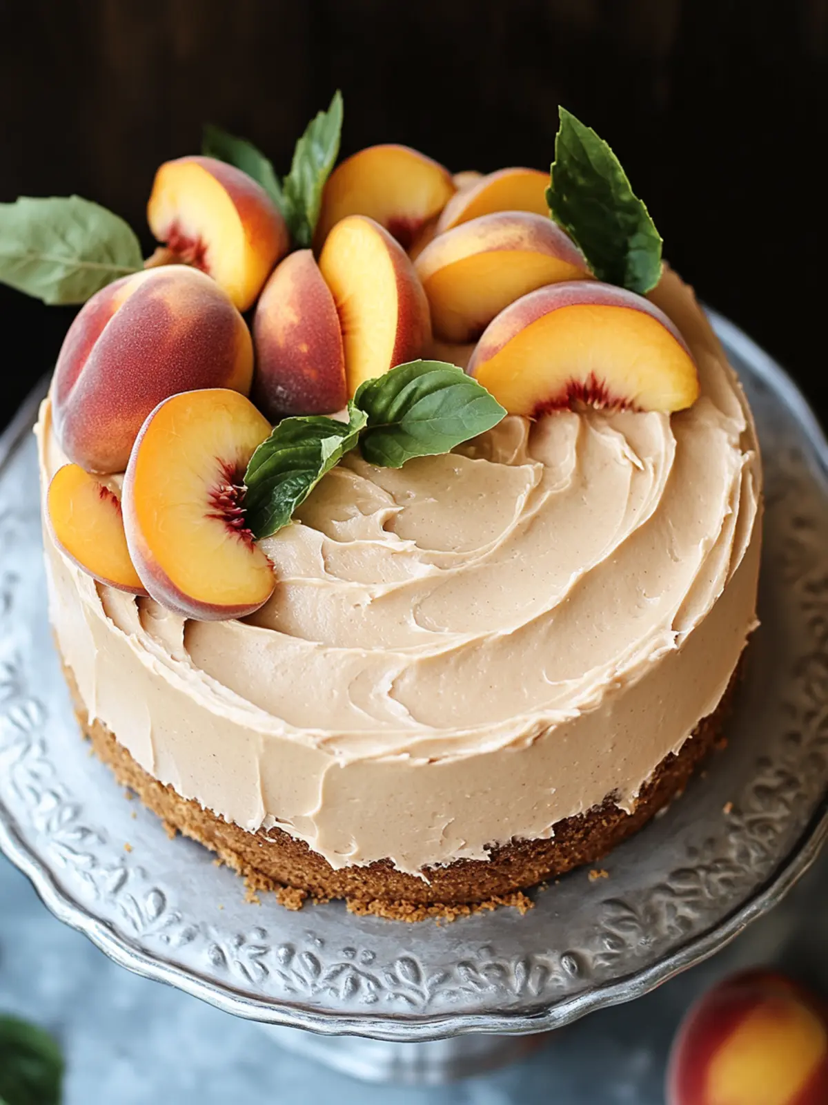 Peach Cake with Brown Sugar Frosting: Your Summer Sweet Escape 4 Peach Cake with Brown Sugar Frosting