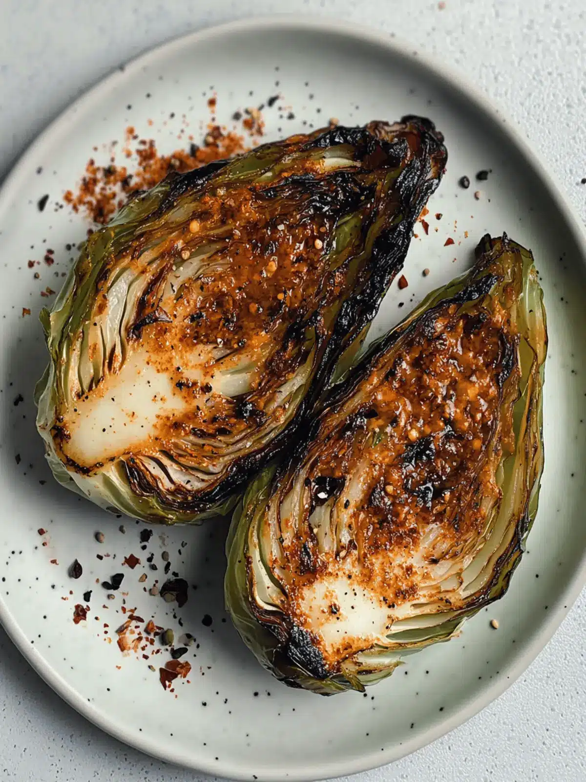 Delicious Charred Cabbage with Miso Gochujang Butter Magic 3 Charred Cabbage with Miso Gochujang Butter