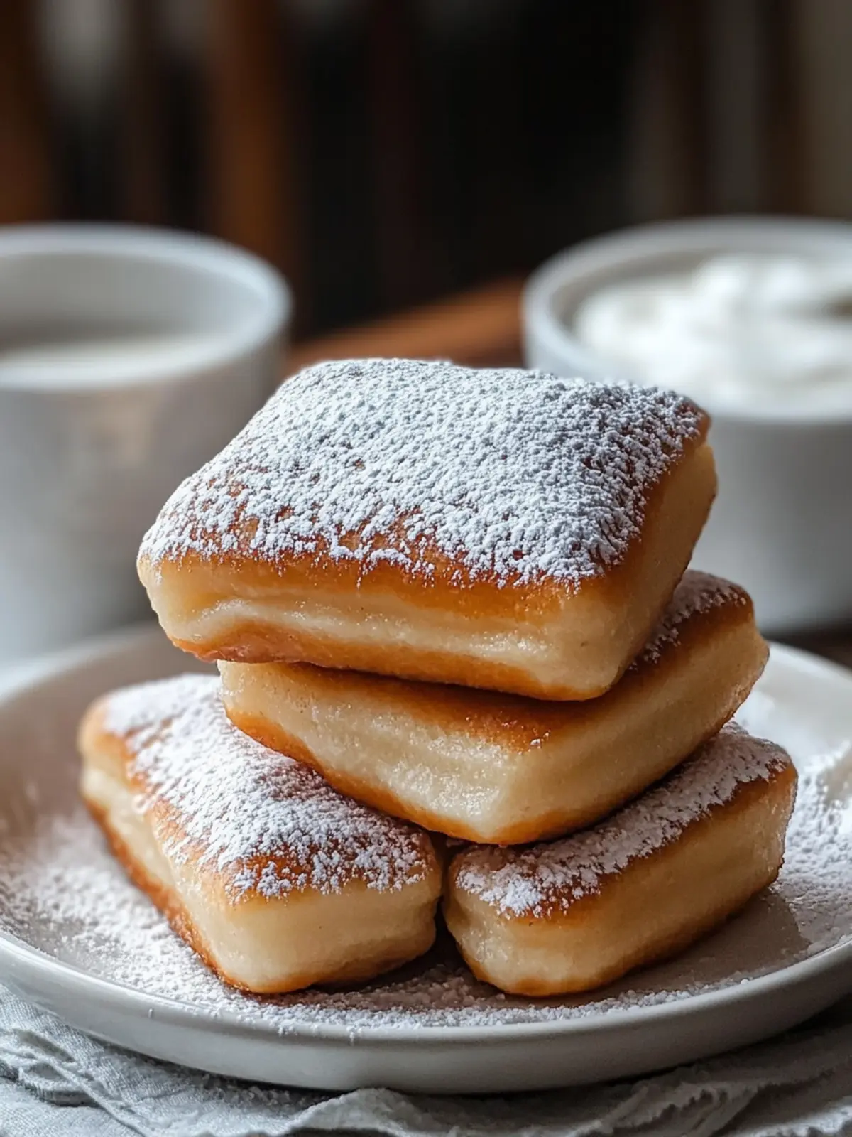 Fluffy Vanilla French Beignets for Your Brunch Bliss 3 Vanilla French Beignets