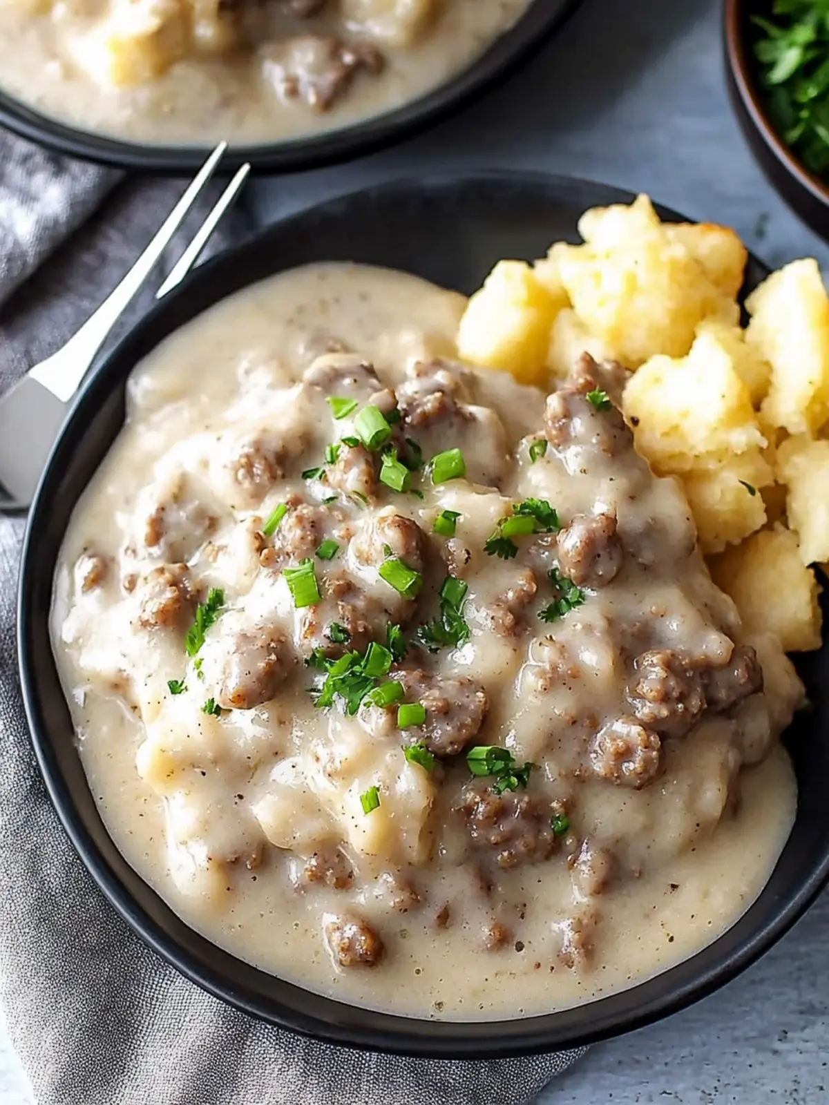 Savor Gluten Free Sausage Gravy for a Cozy Breakfast Delight 3 Gluten Free Sausage Gravy