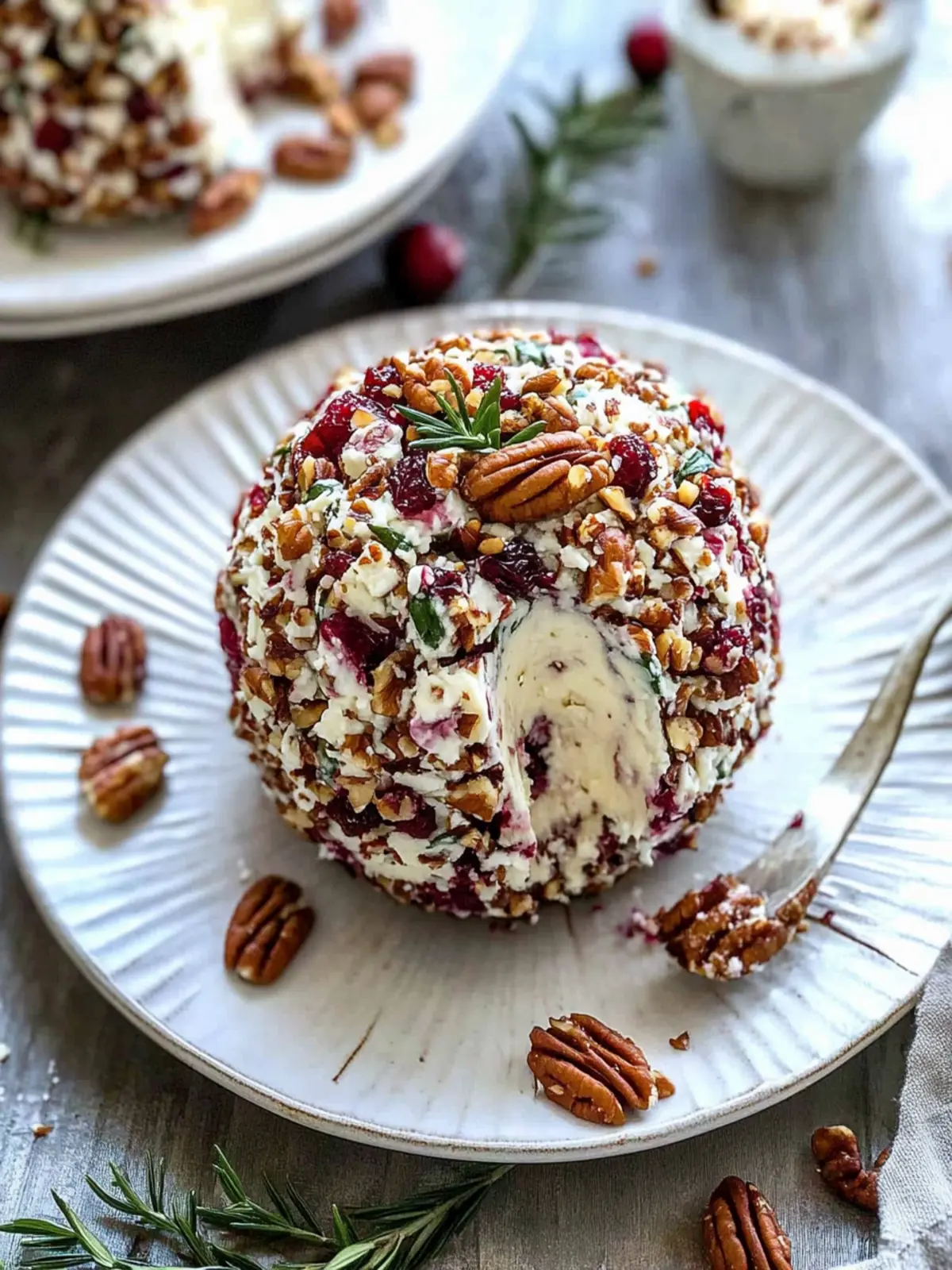 Deliciously Simple Cranberry Pecan Goat Cheese Ball Recipe 3 Cranberry Pecan Goat Cheese Ball