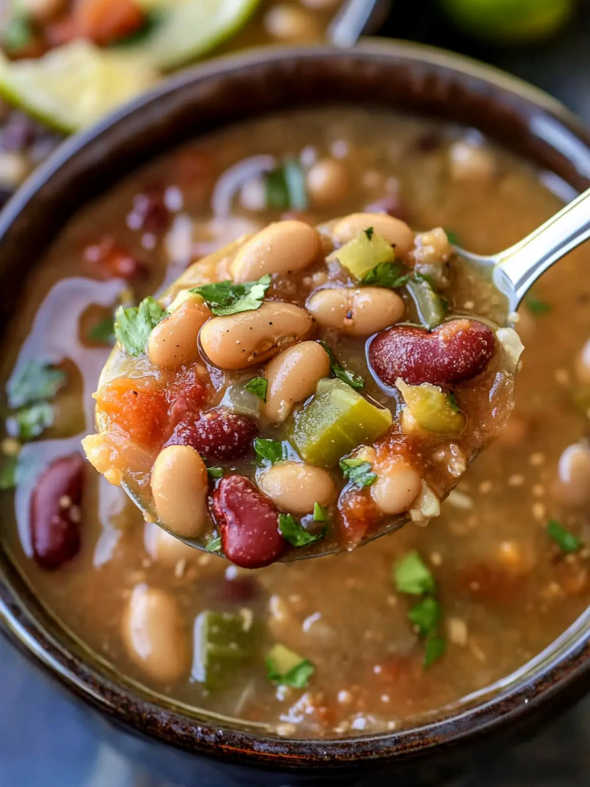 Savory Cowboy Pinto Bean Soup That's Perfect for Cozy Nights 4 Cowboy Pinto Bean Soup (Frijoles Charros)