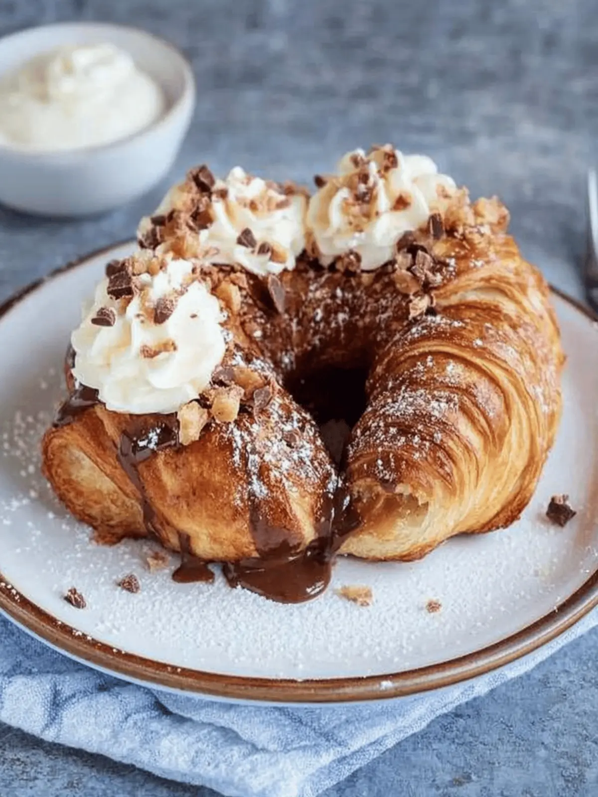 Irresistible Peanut Butter Chocolate Stuffed Croissant French Toast 2 Peanut Butter Chocolate Stuffed Croissant French Toast