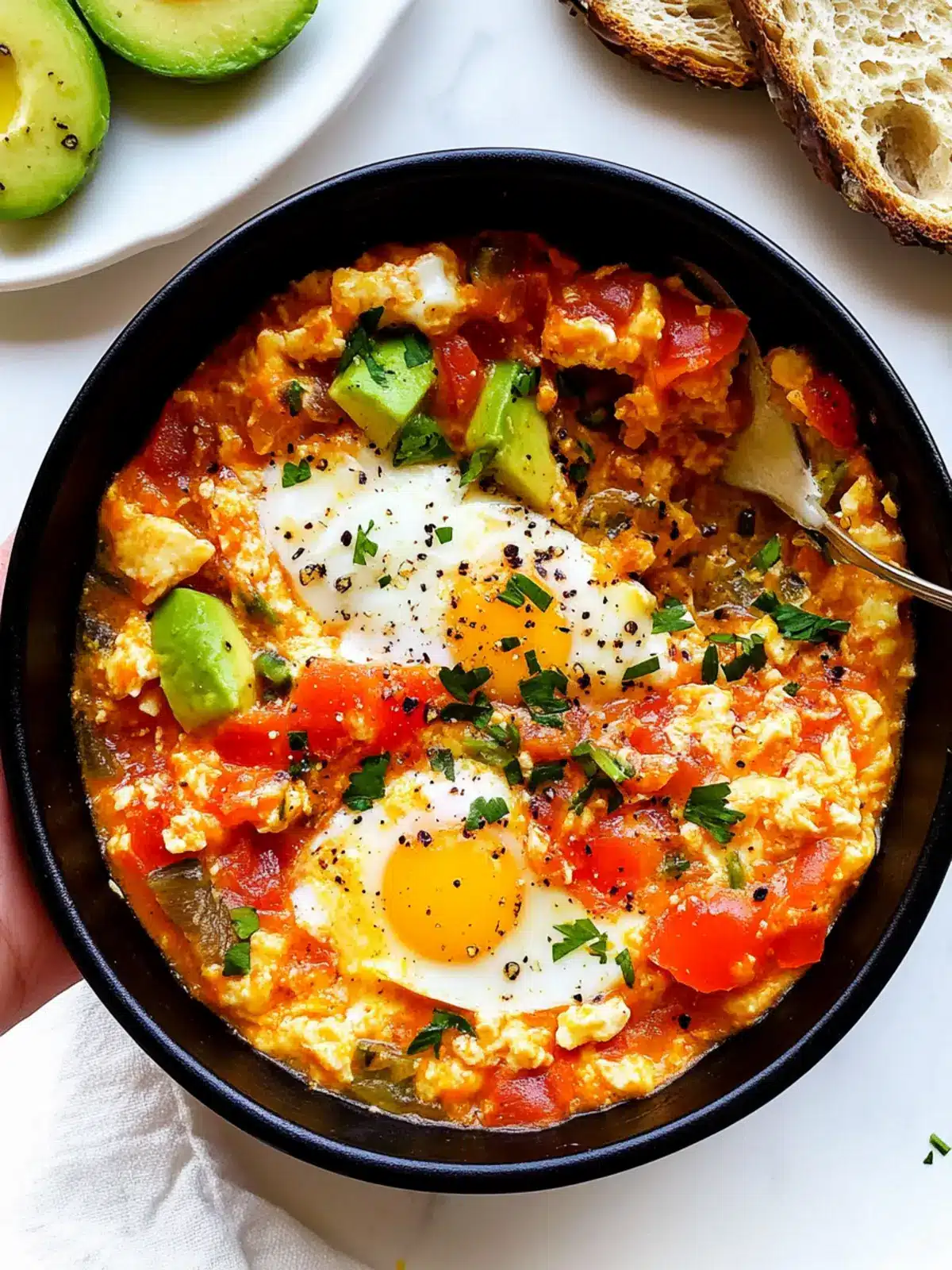 Delicious Menemen: A Quick Turkish Egg Scramble Delight 4 Menemen (Turkish Egg Scramble)