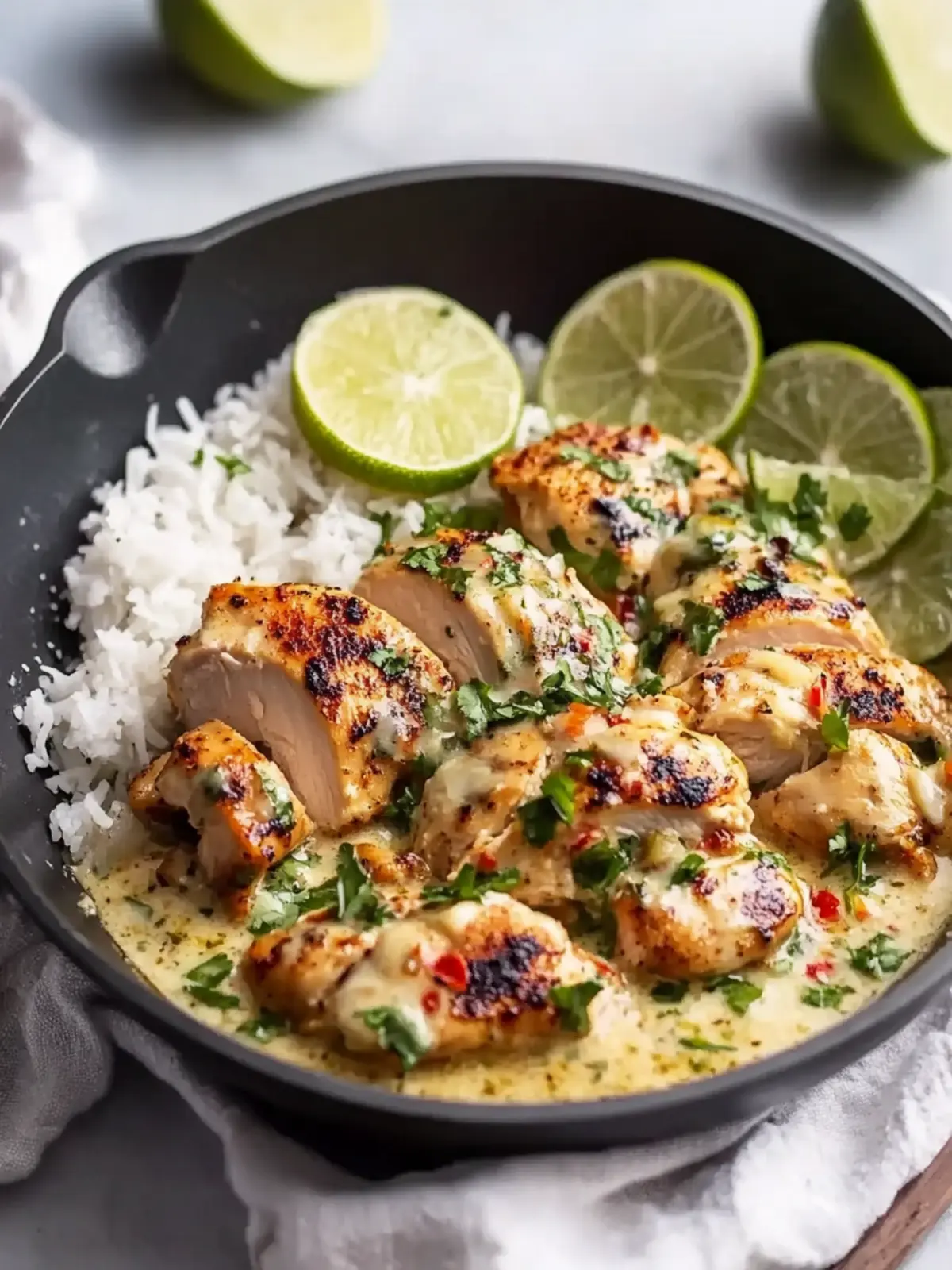Coconut Lime Chicken Skillet: A Zesty Weeknight Wonder 3 Coconut Lime Chicken Skillet
