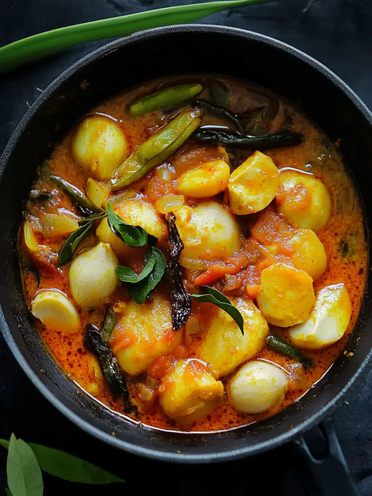 Mild Sri Lankan Garlic Curry: Easy Vegan Comfort Food 2 Garlic curry(Sri Lankan)