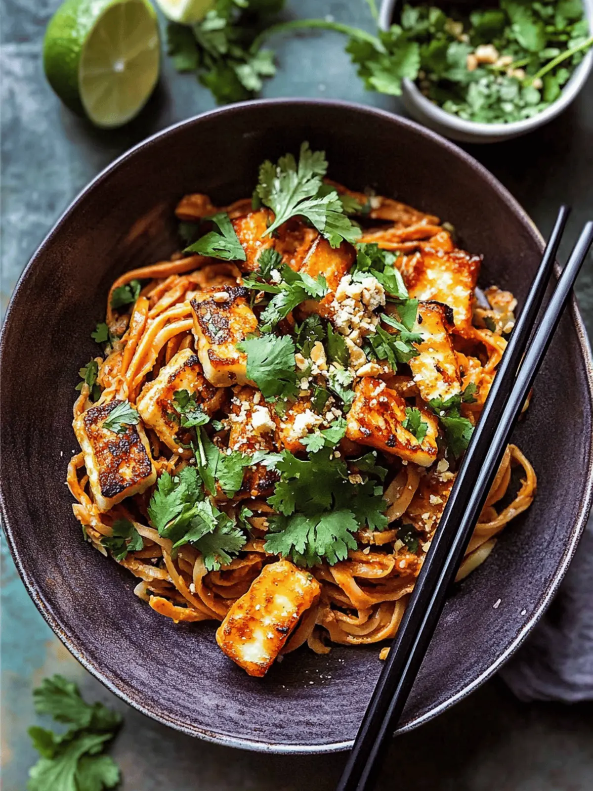 Chili Crisp Peanut Noodles with Crispy Halloumi in 30 Minutes 4 Chili Crisp Peanut Noodles with Crispy Halloumi