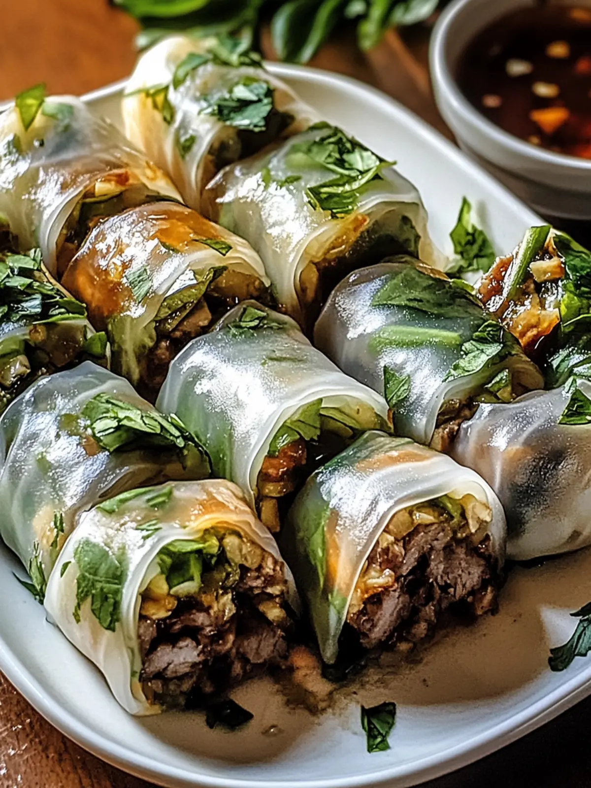 Thai Basil Beef Rolls: Bold Flavors You'll Crave Tonight 2 Thai Basil Beef Rolls
