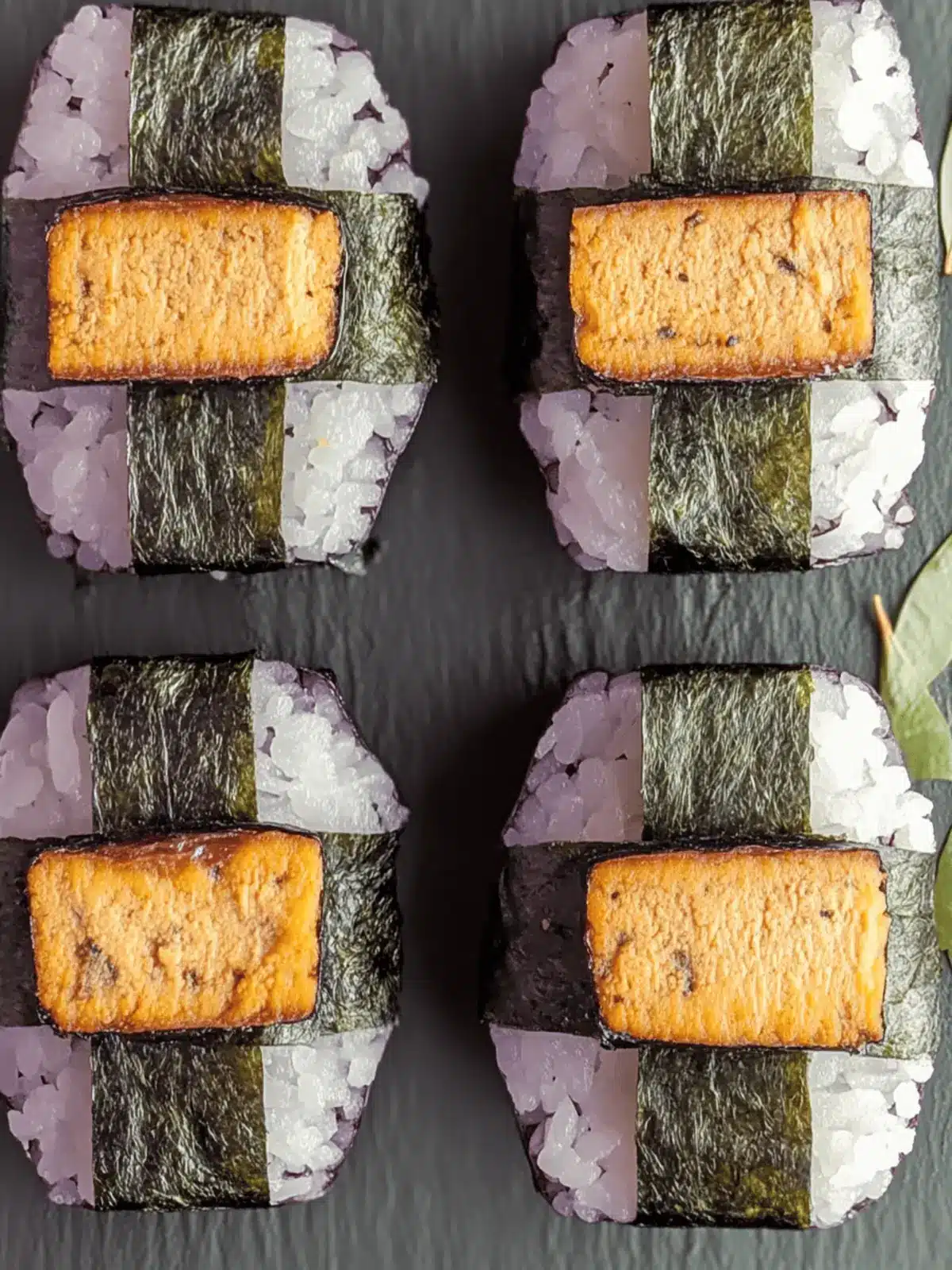 Mouthwatering Vegan Spam Musubi for Halloween Fun 2 Vegan Spam Musubi