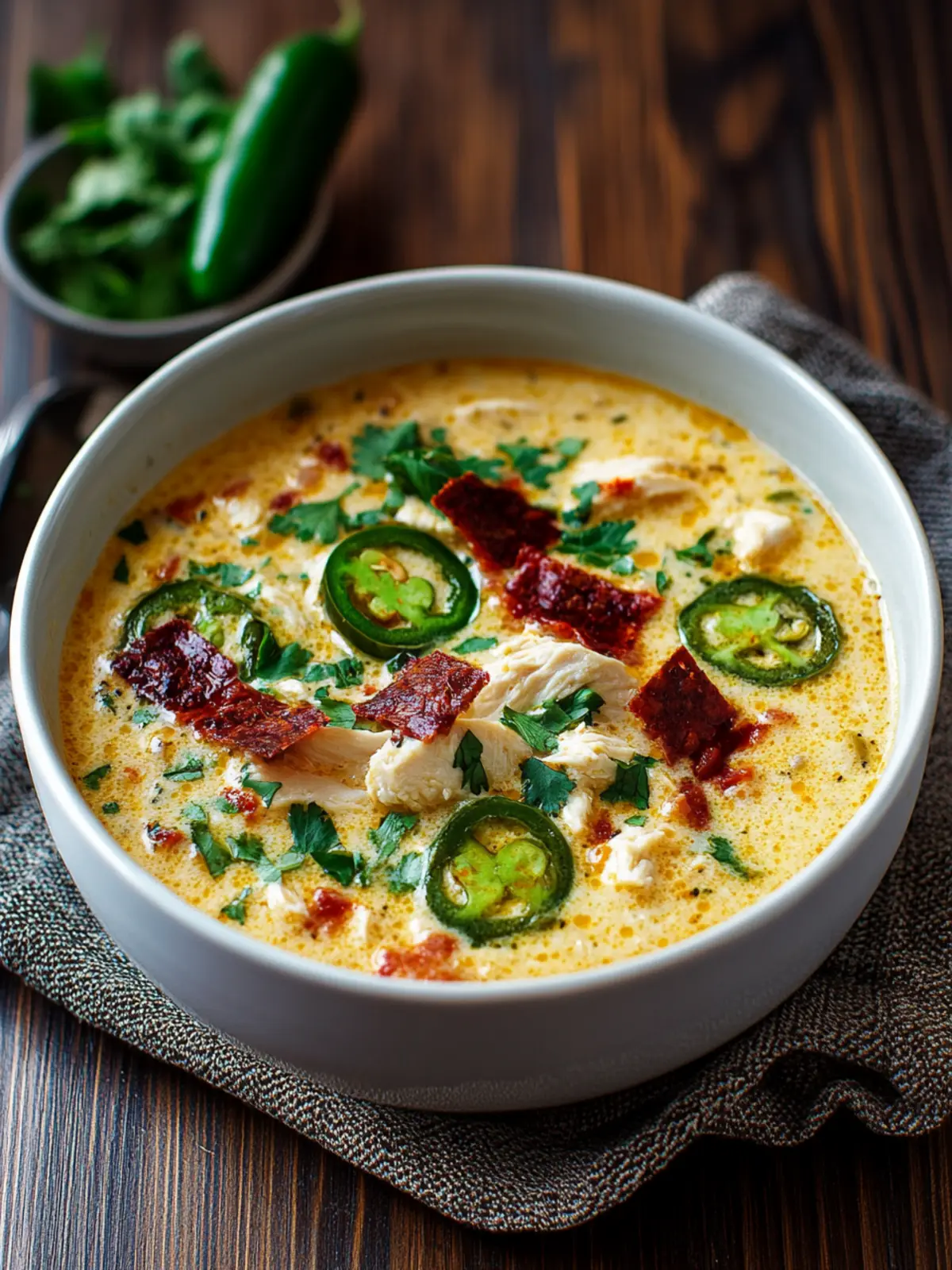 Spicy Jalape±o Popper Chicken Soup for Ultimate Cozy Nights 4 Spicy Jalape±o Popper Chicken Soup